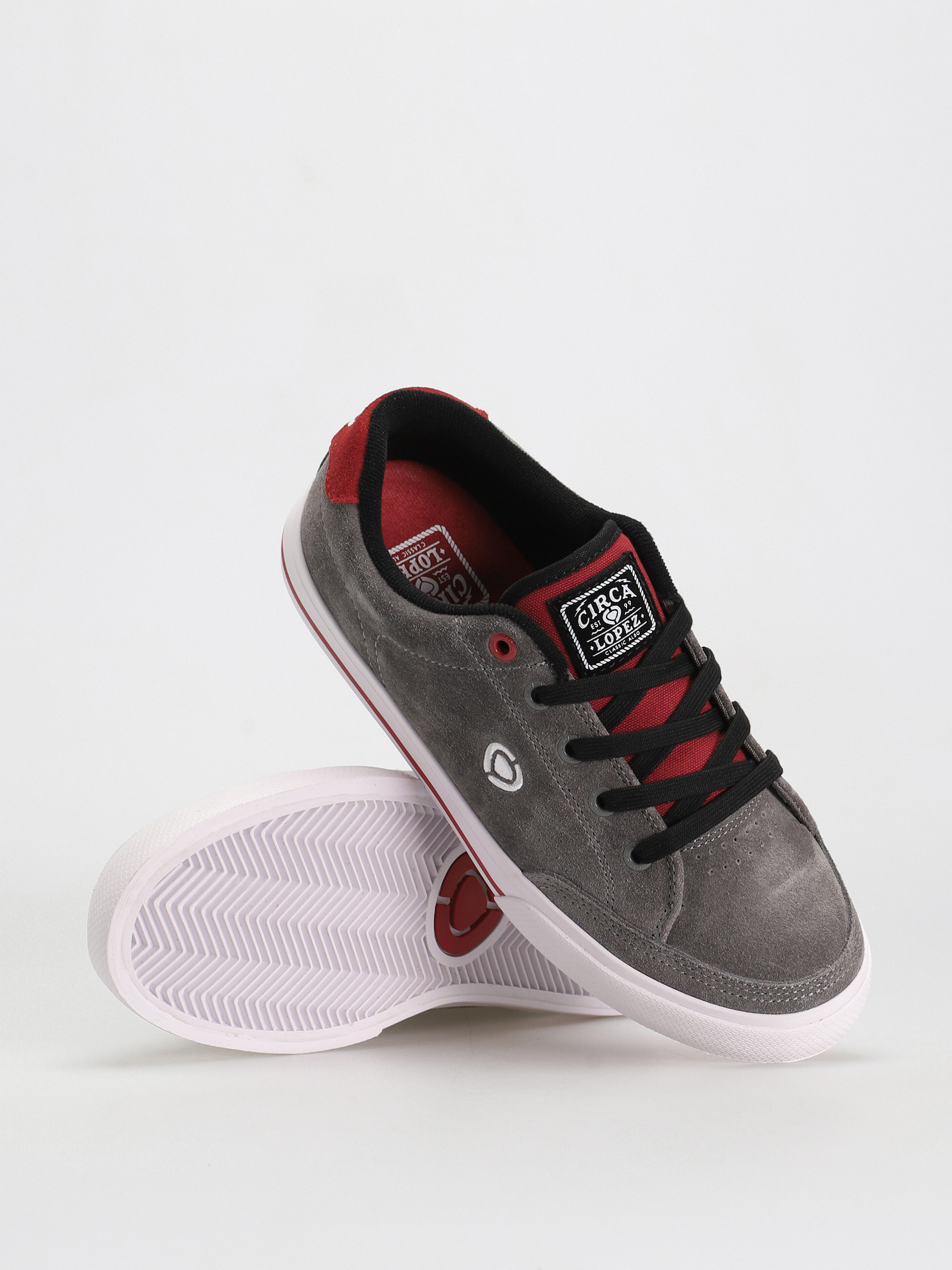 Buty Circa Al 50 Slim (charcoal grey/pompeian red/white)