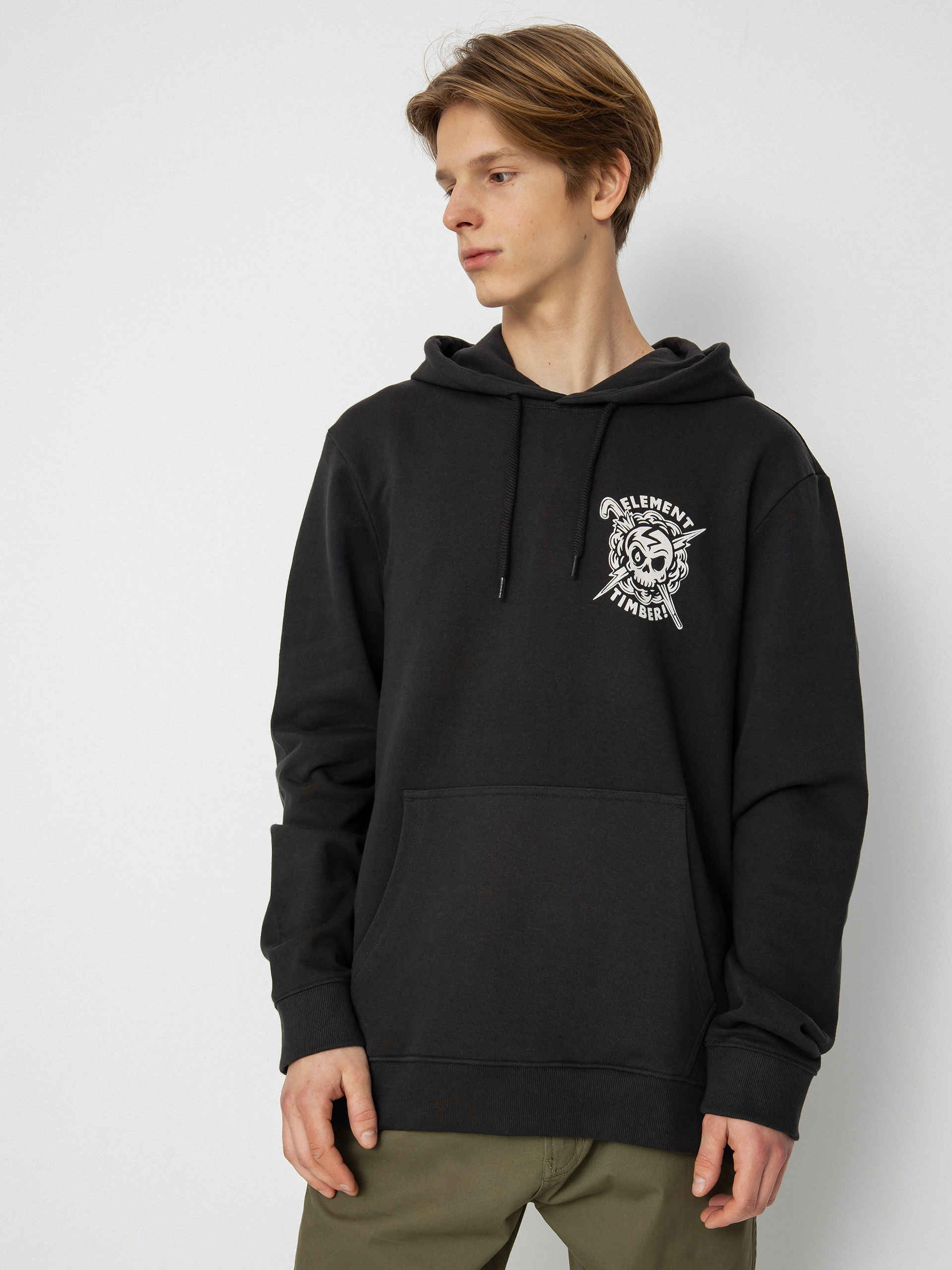 Bluza z kapturem Element Passenger HD (off black)