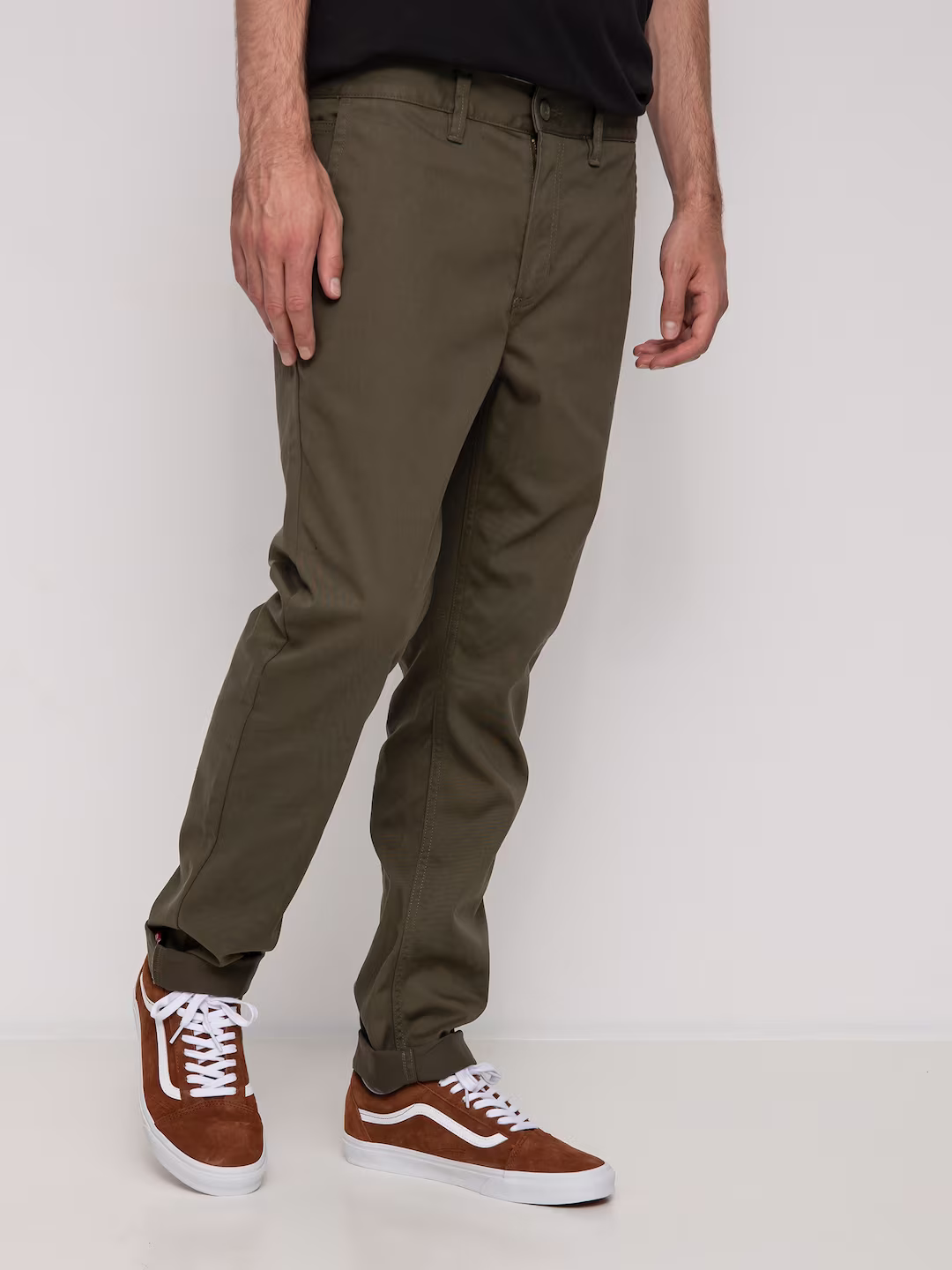 Spodnie Vans Authentic Chino Slim (grape leaf)