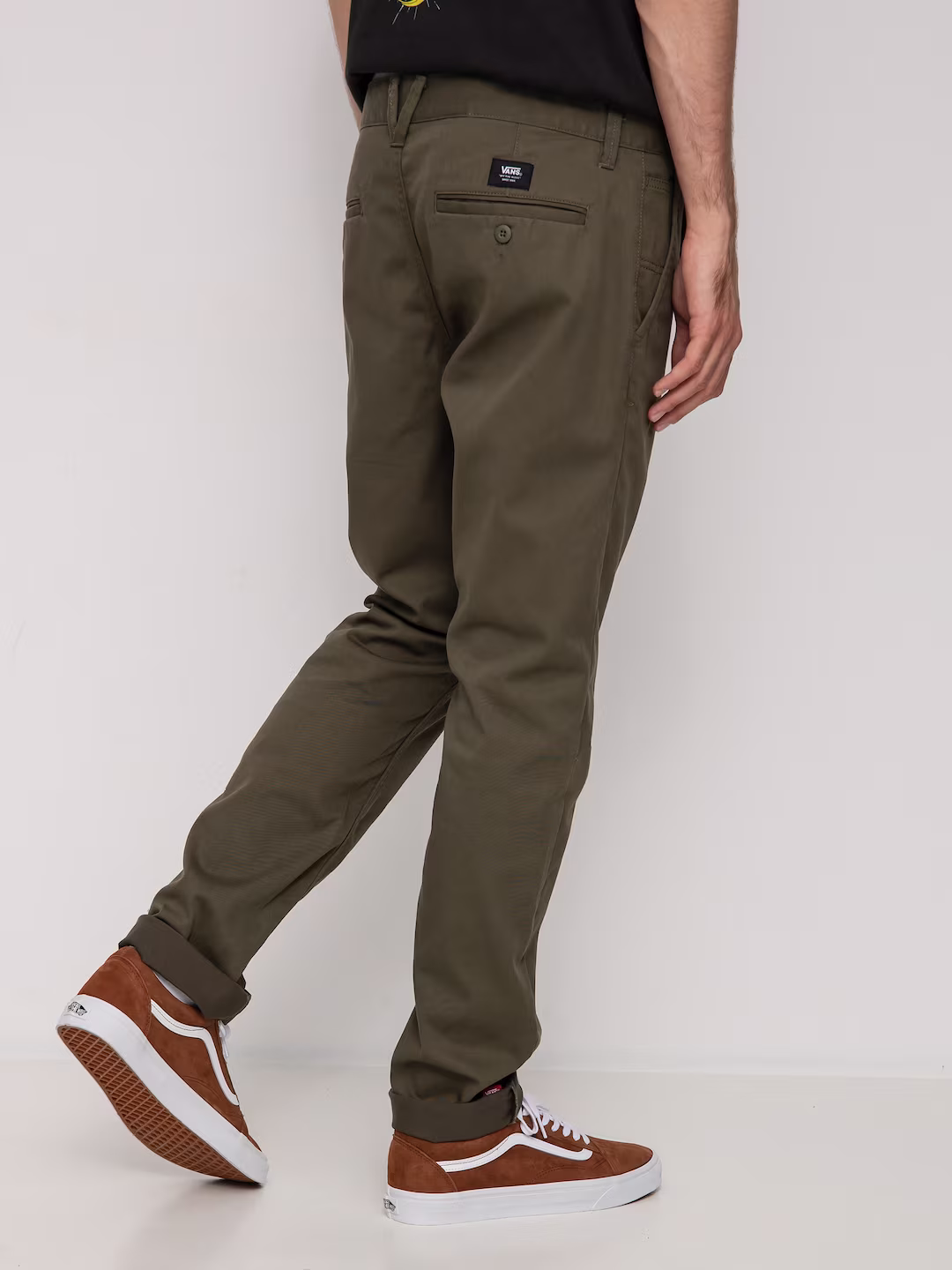 Spodnie Vans Authentic Chino Slim (grape leaf)