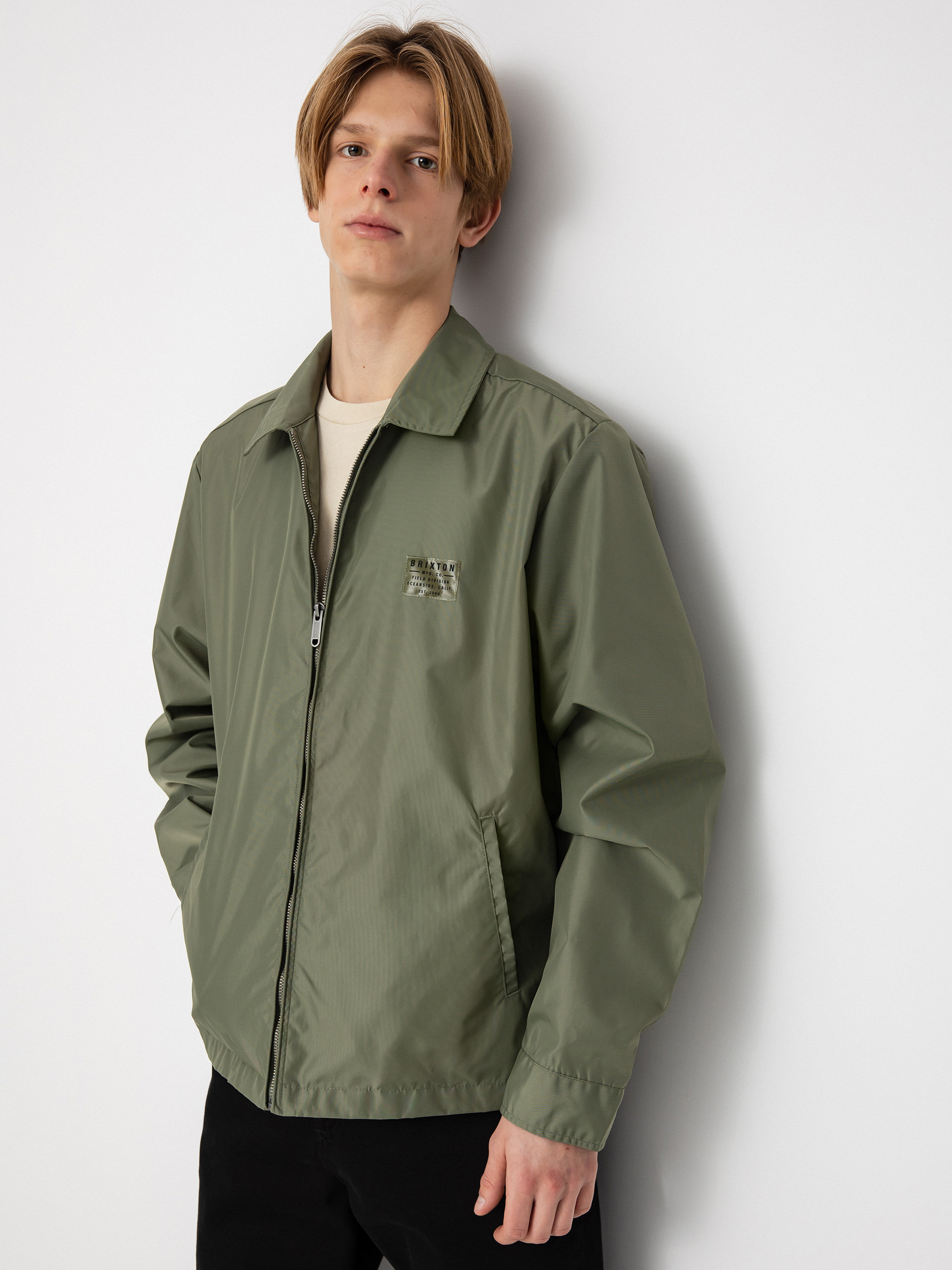 Kurtka Brixton Utopia Vintage Nylon (olive surplus)