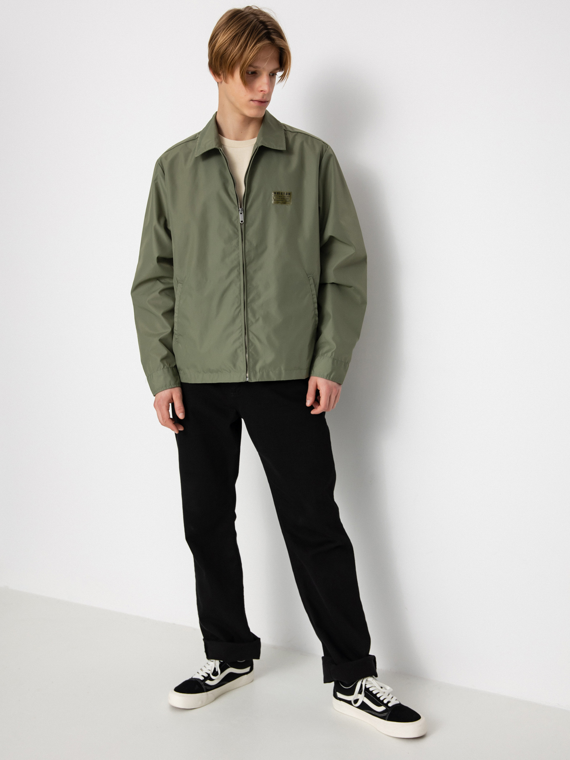 Kurtka Brixton Utopia Vintage Nylon (olive surplus)