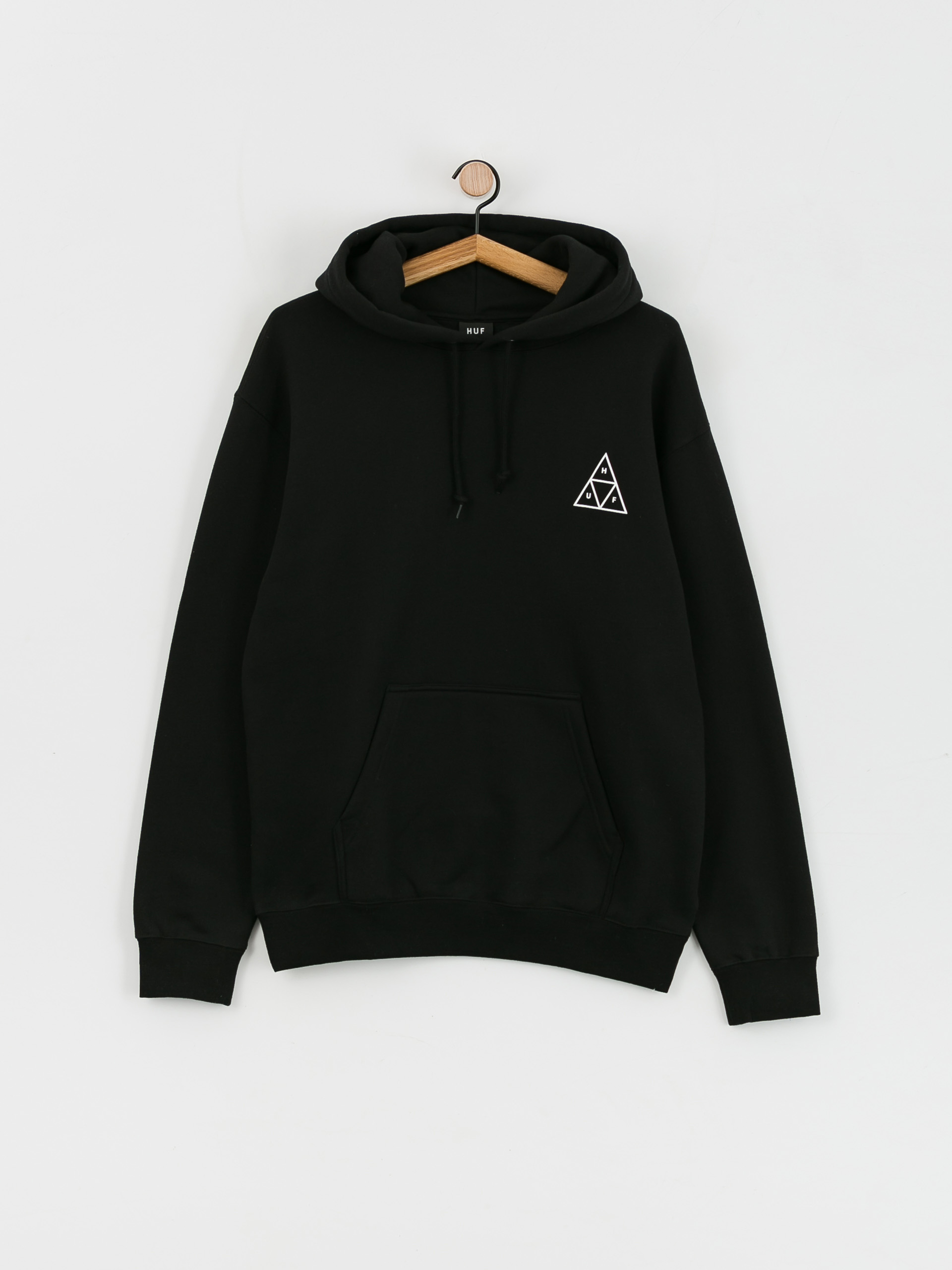 Bluza z kapturem HUF Triple Triangle HD (black)