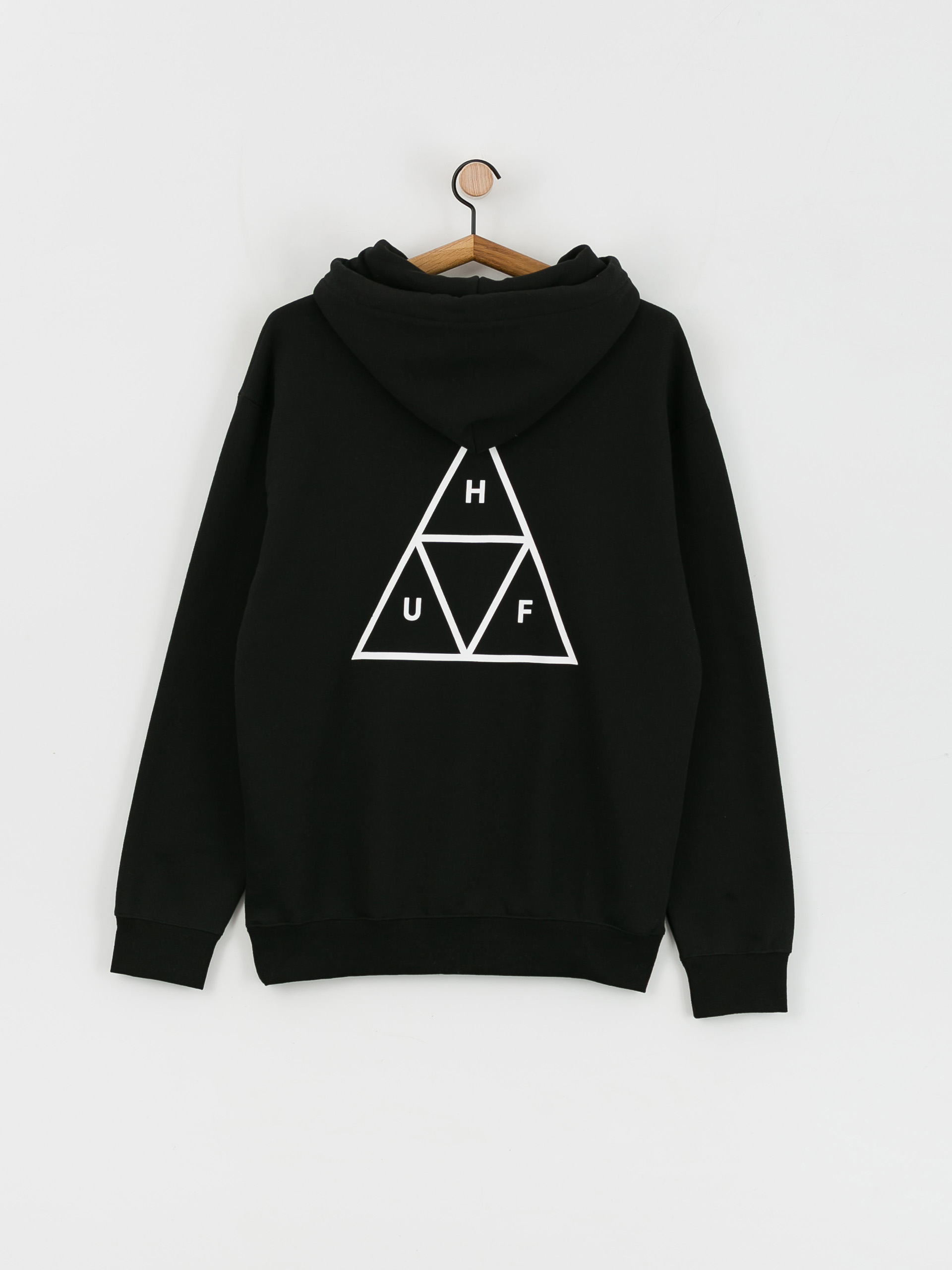 Bluza z kapturem HUF Triple Triangle HD (black)