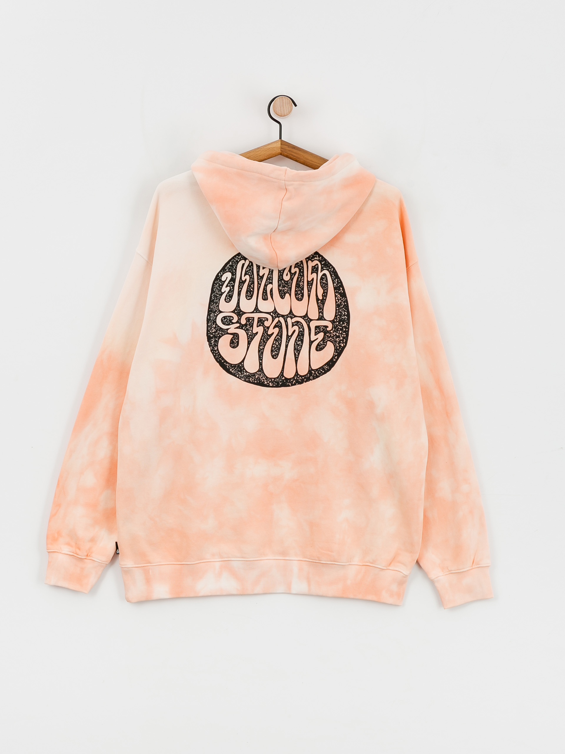 Bluza z kapturem Volcom Trippin Dye HD (peach bud)