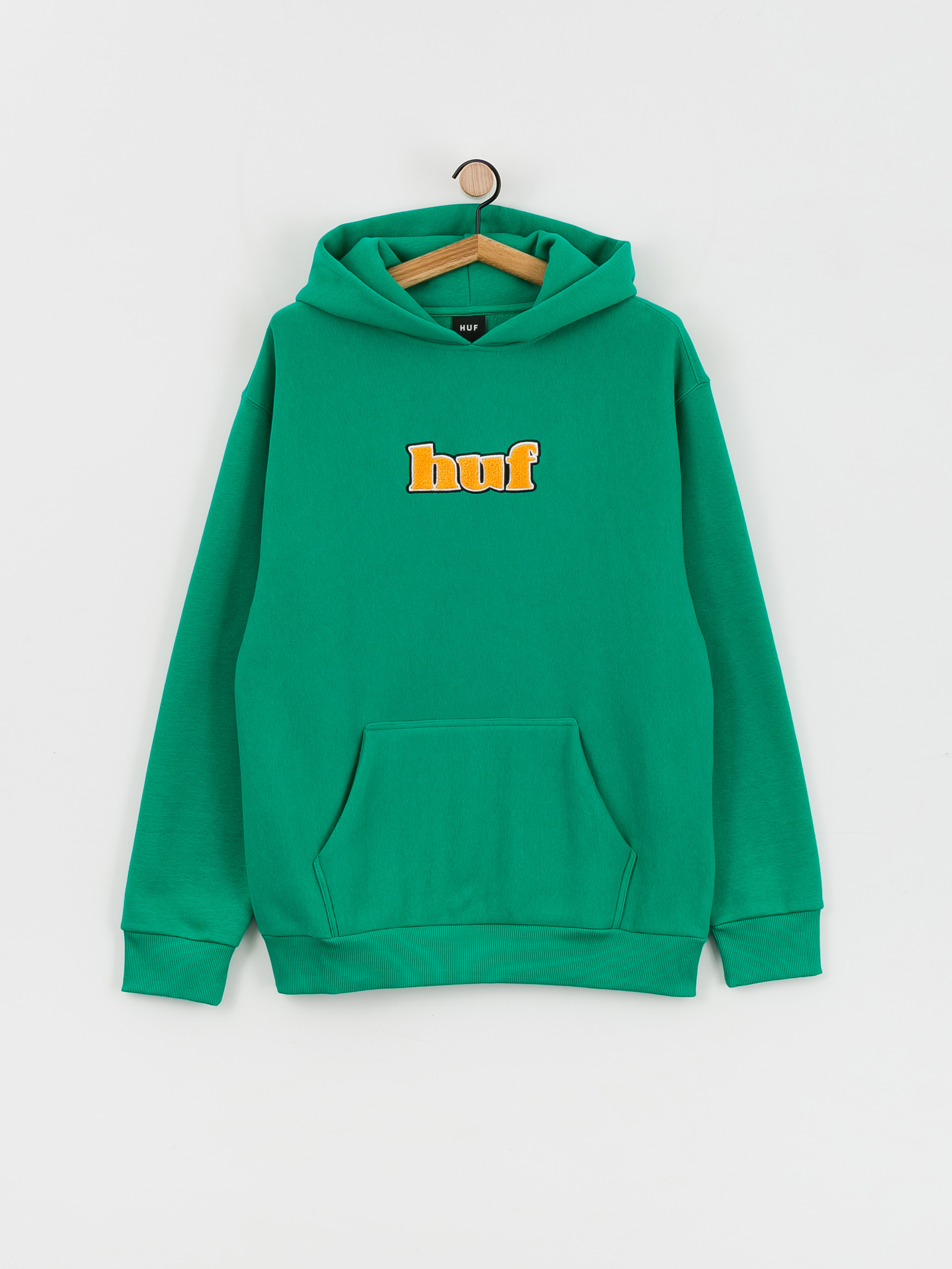 Bluza z kapturem HUF Madison Heavyweight HD (emerald)