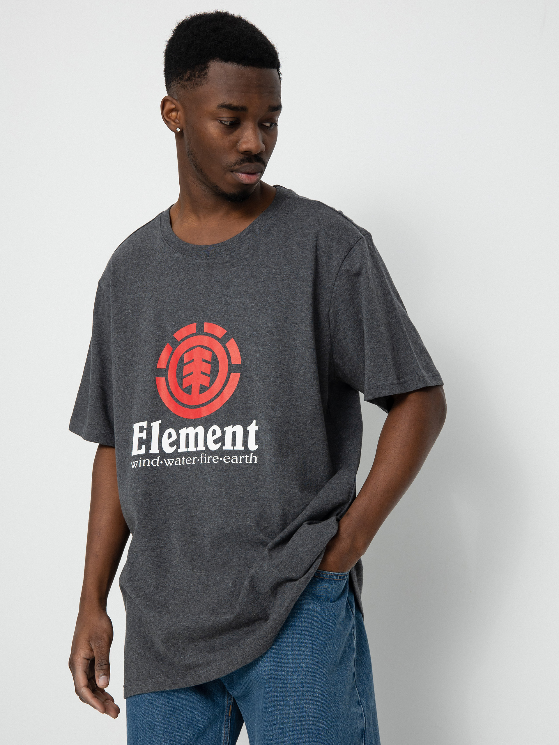 T-shirt Element Vertical (charcoal heather)