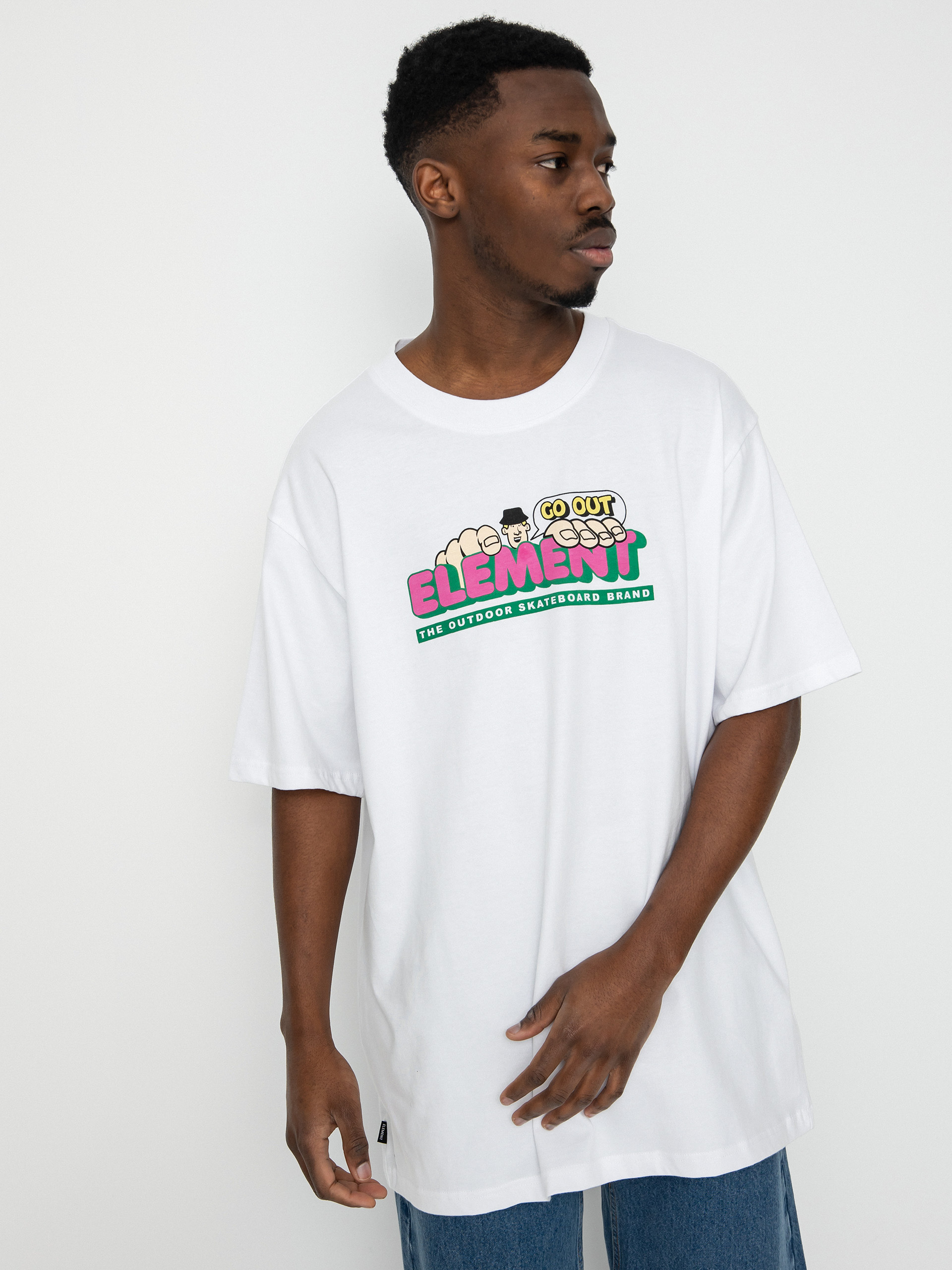 T-shirt Element Go Out (optic white)