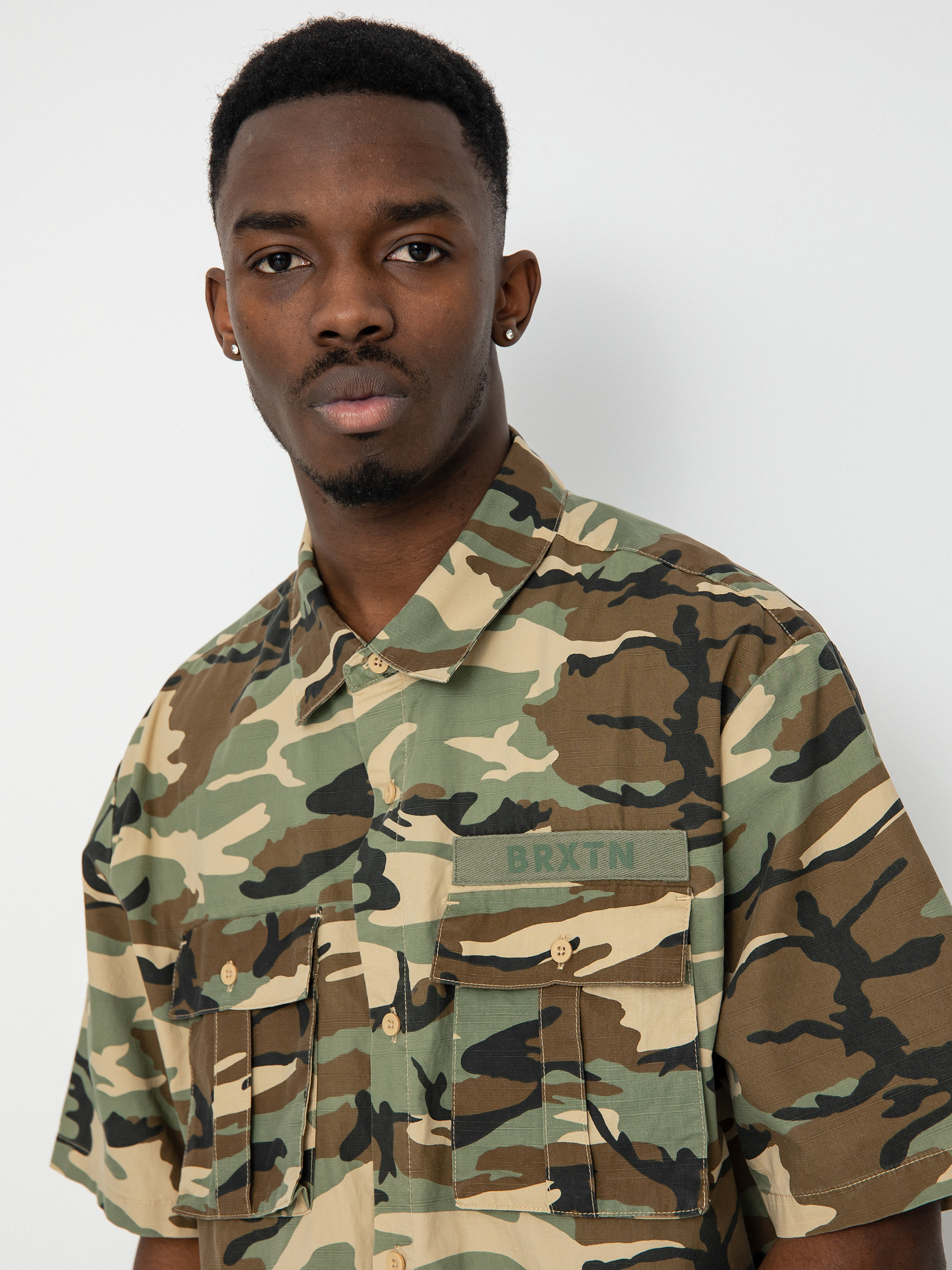 Koszula Brixton Surplus (camo surplus)