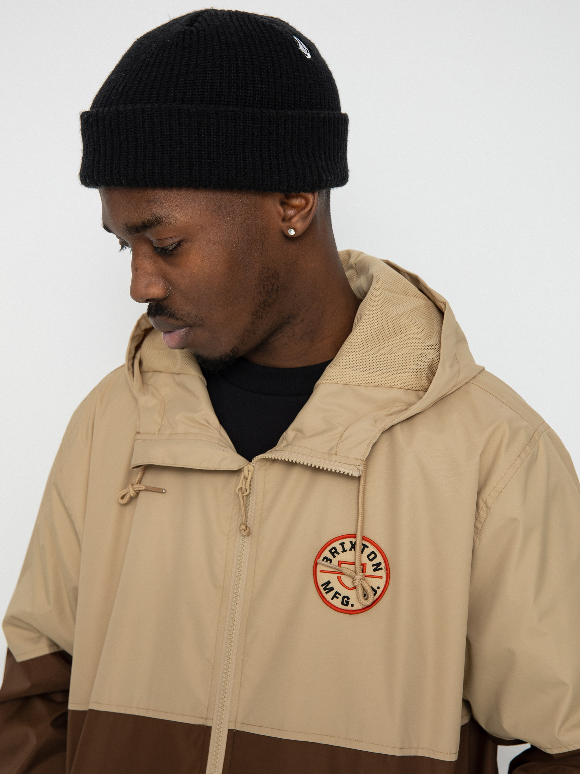 Kurtka Brixton Claxton Crest Lw ZHD (sand/dark earth)