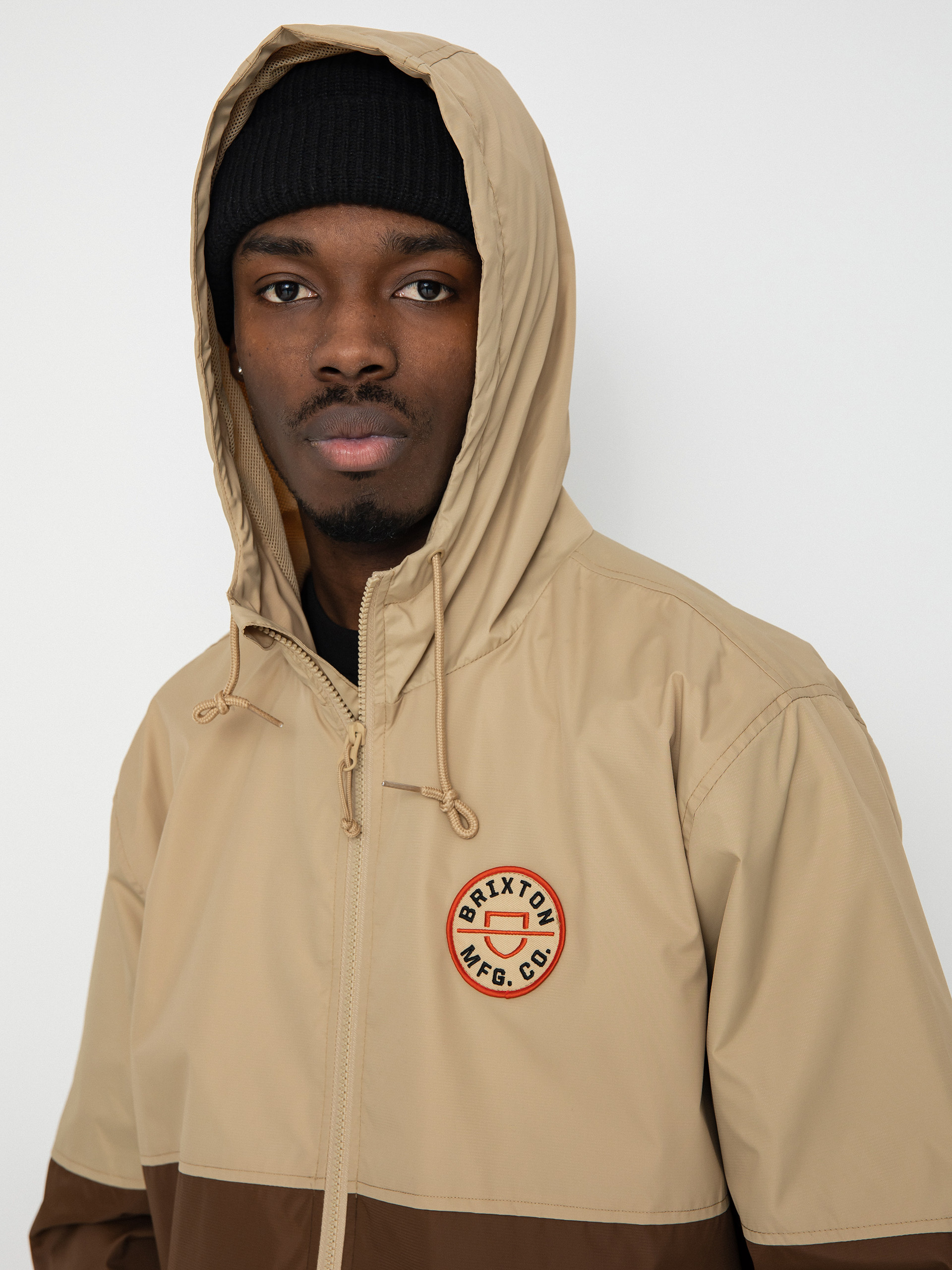 Kurtka Brixton Claxton Crest Lw ZHD (sand/dark earth)