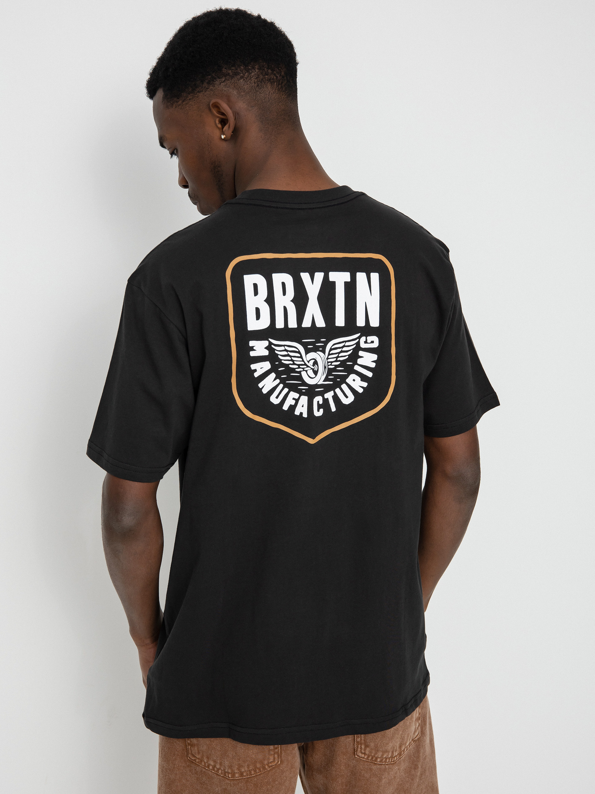 T-shirt Brixton Grantly Tlrt (black)