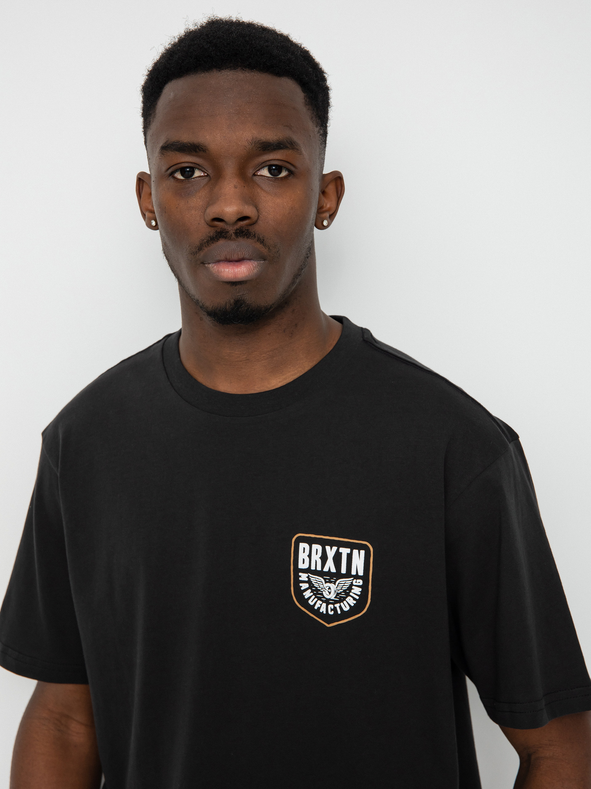 T-shirt Brixton Grantly Tlrt (black)