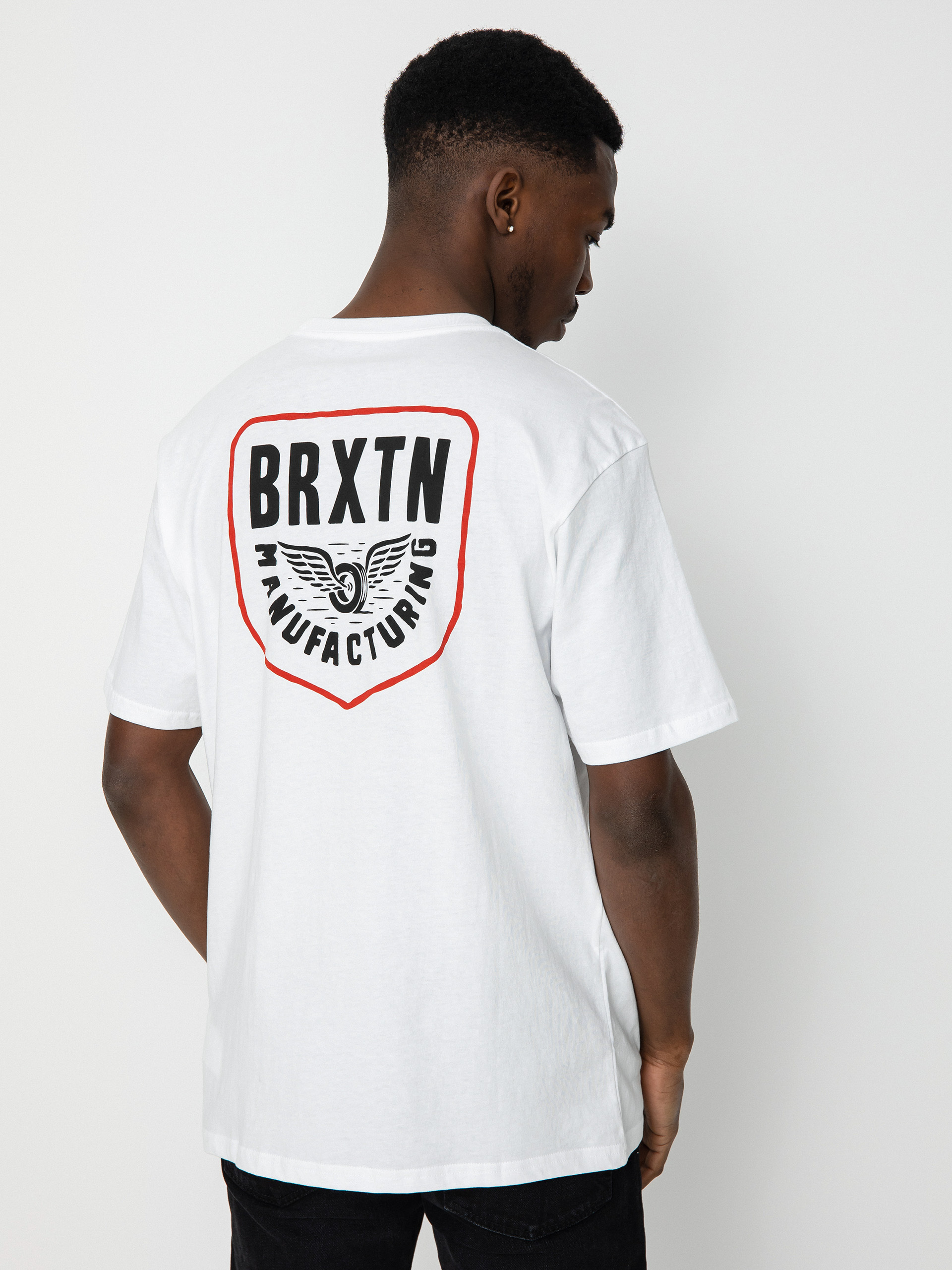 T-shirt Brixton Grantly Tlrt (white)
