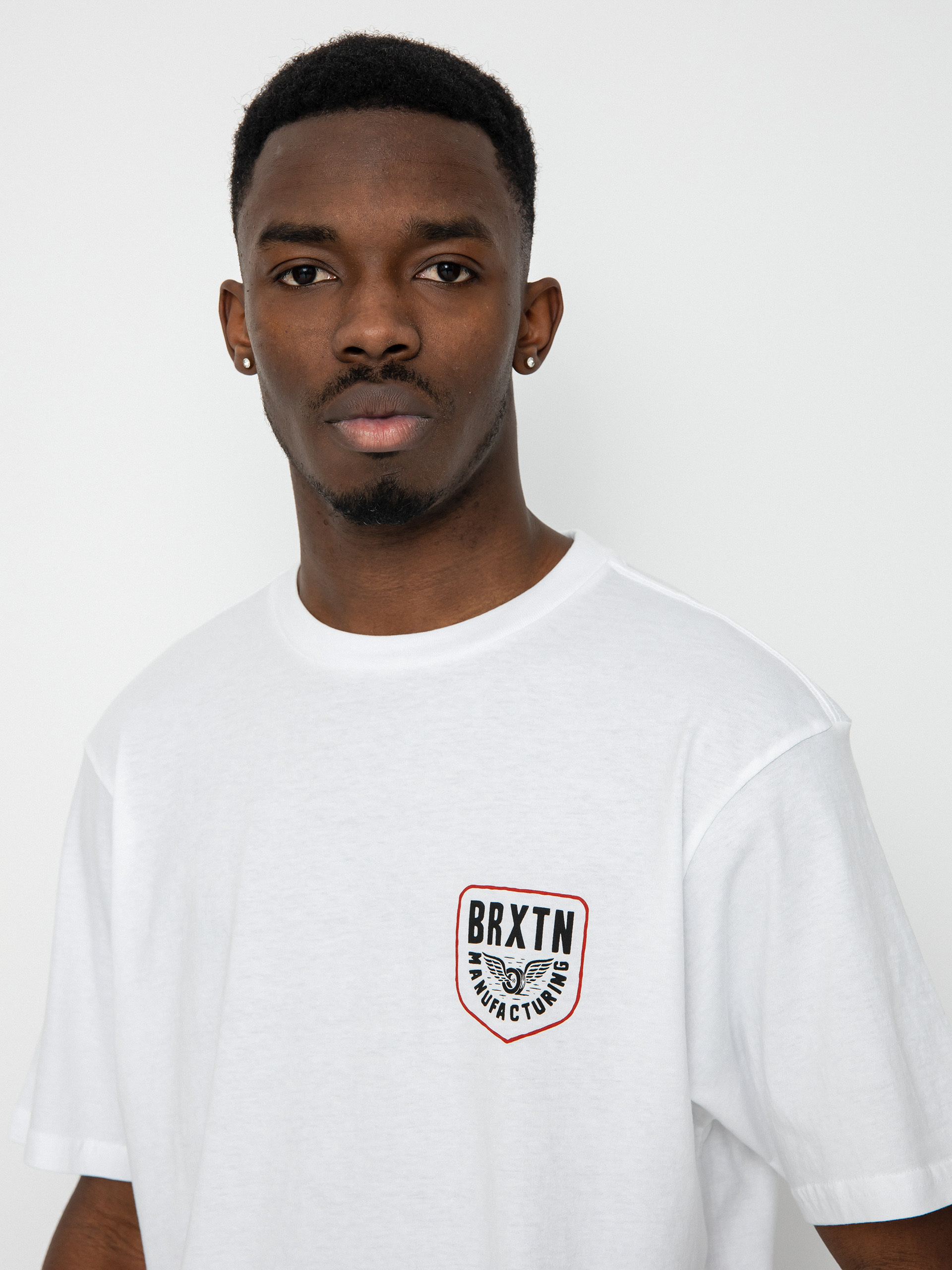 T-shirt Brixton Grantly Tlrt (white)