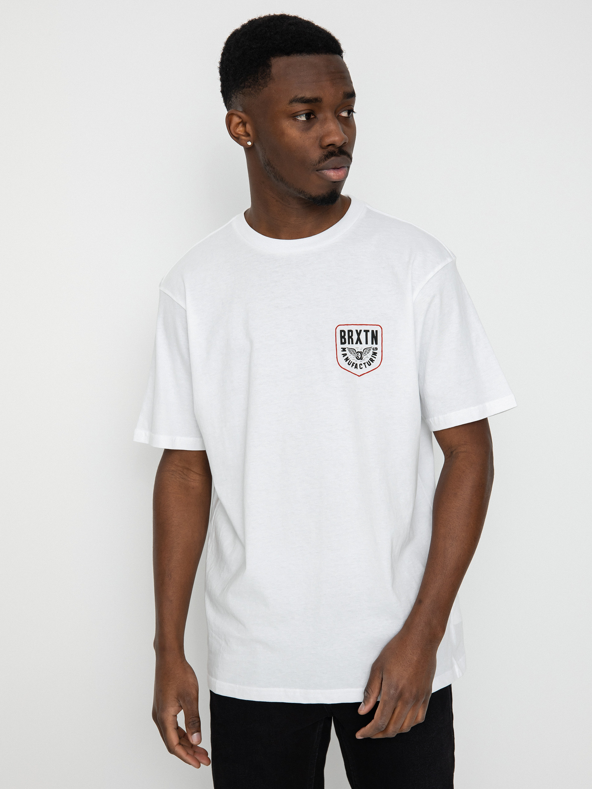 T-shirt Brixton Grantly Tlrt (white)
