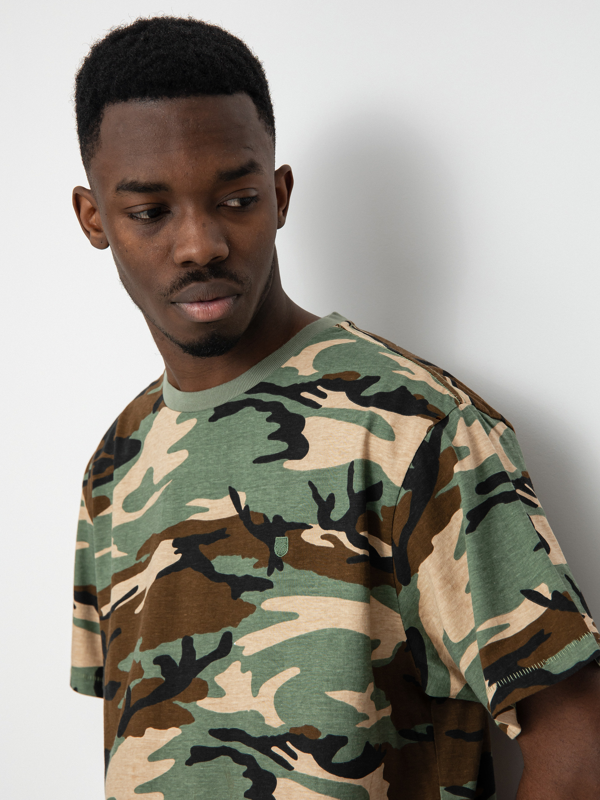 T-shirt Brixton Vintage Reserve (camo vintage wash)