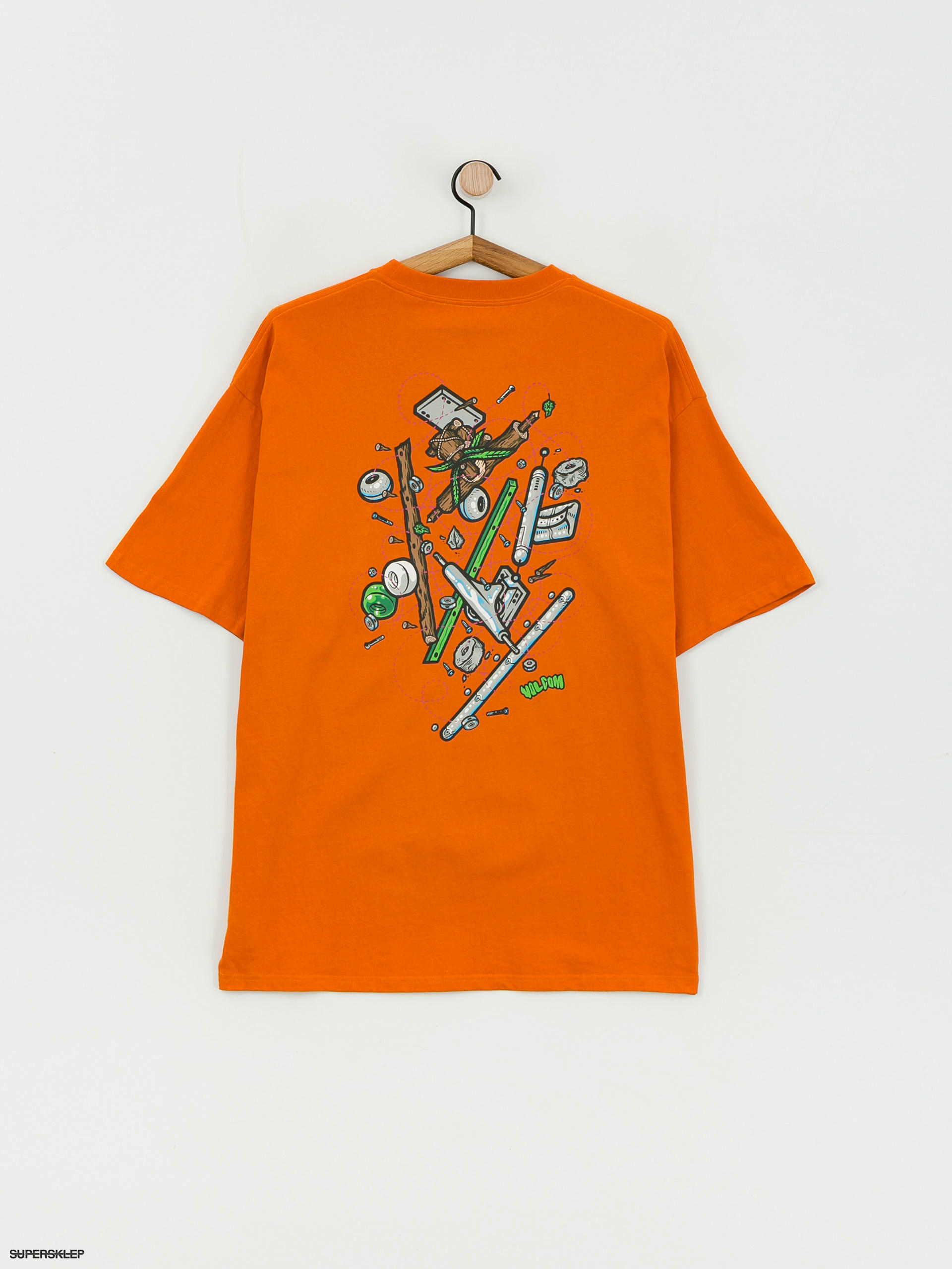 T-shirt Volcom Fa Todd Bratrud Lse 1 (saffron)