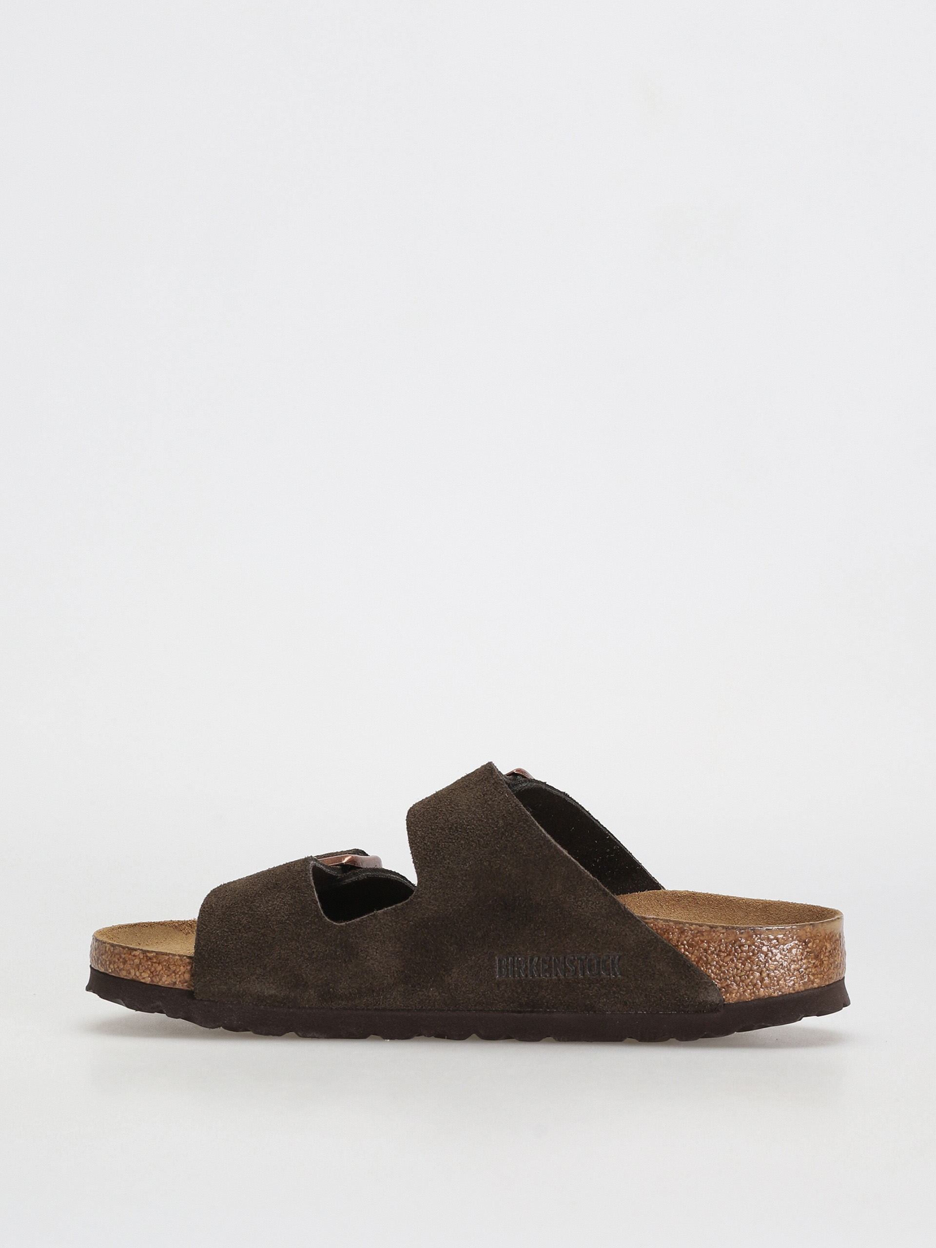Klapki Birkenstock Arizona Sfb Narrow Wmn (mocca suede leather)