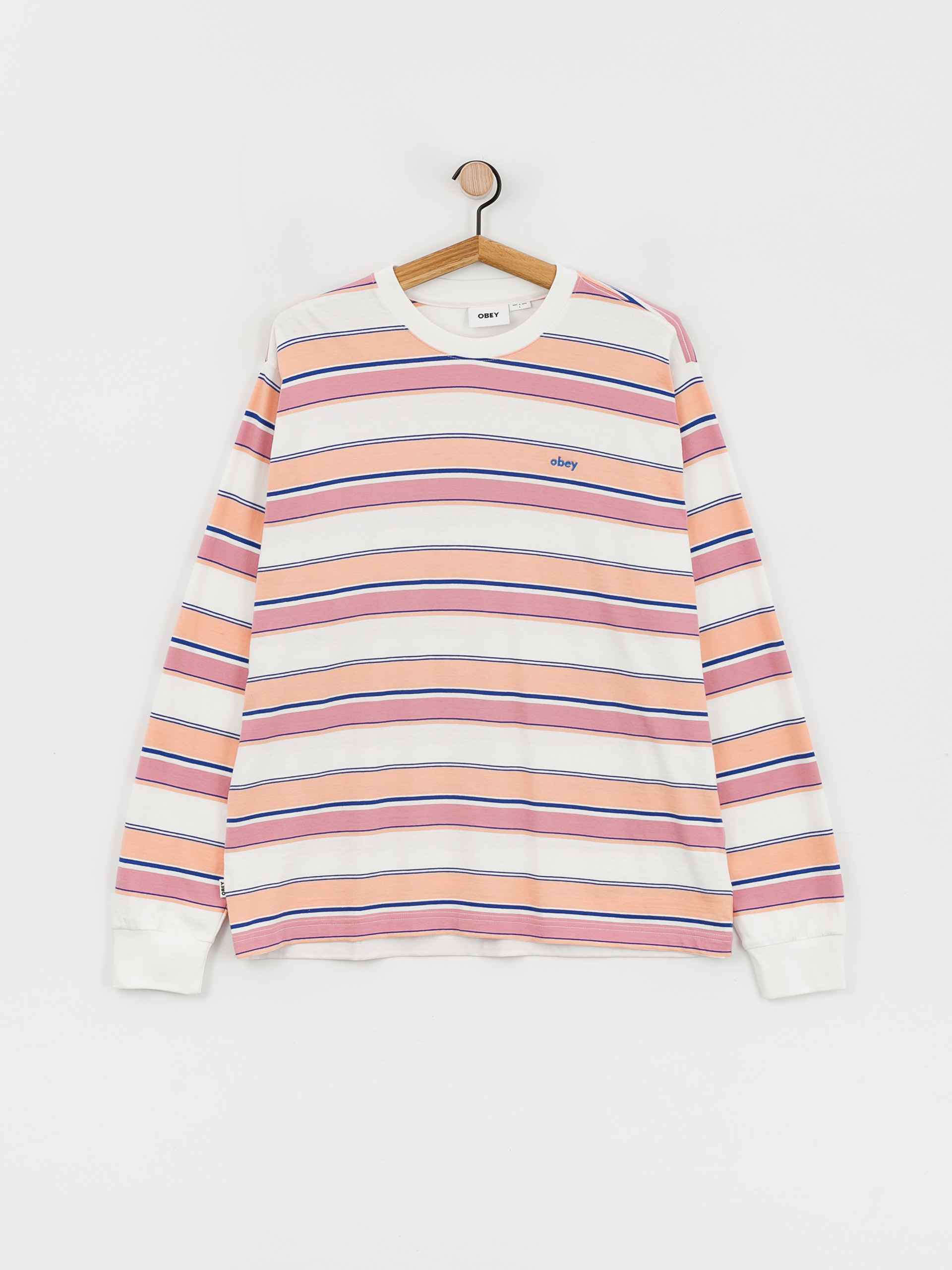 Longsleeve OBEY Direct (white multi)