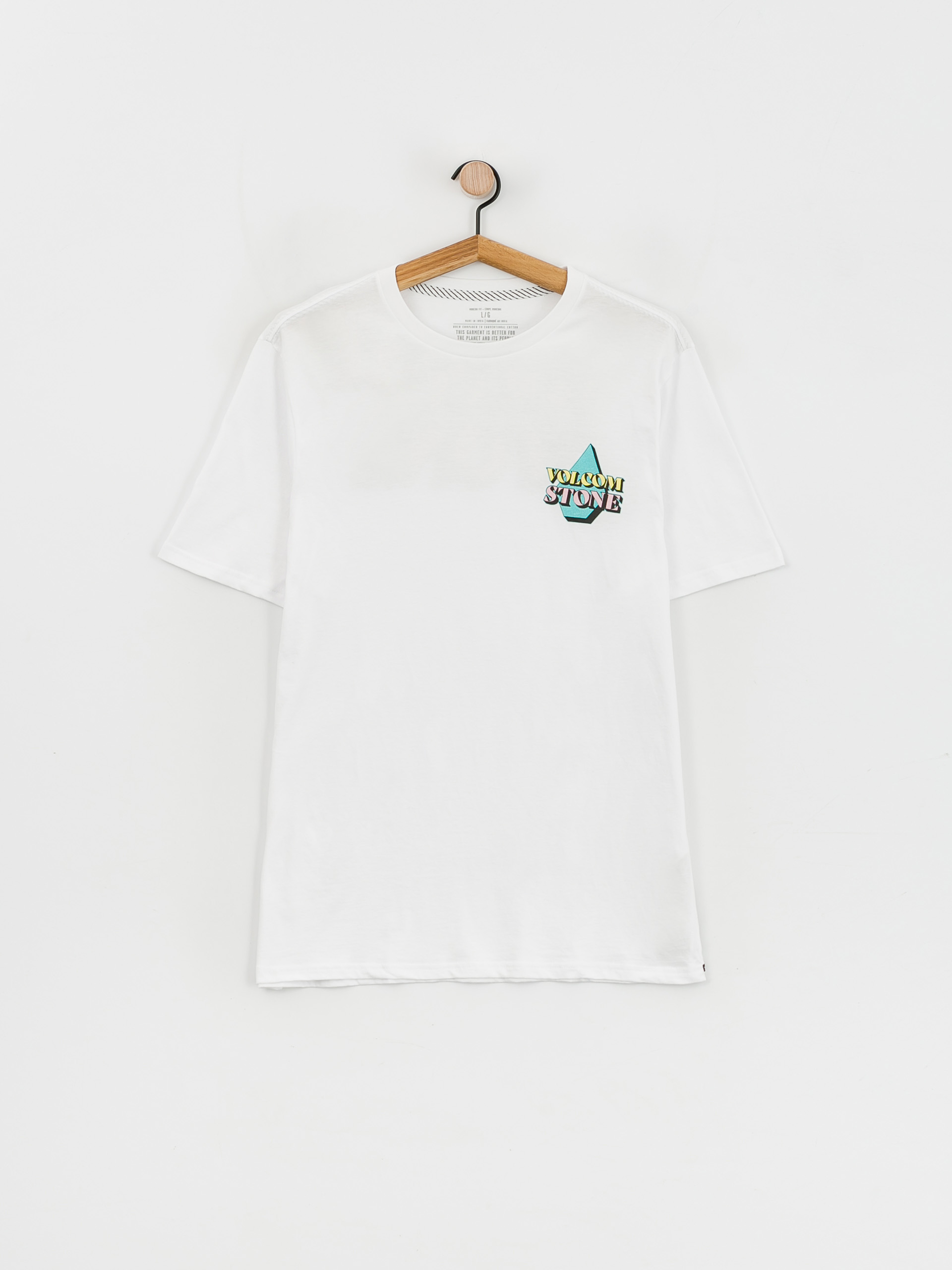 T-shirt Volcom Stript (white)