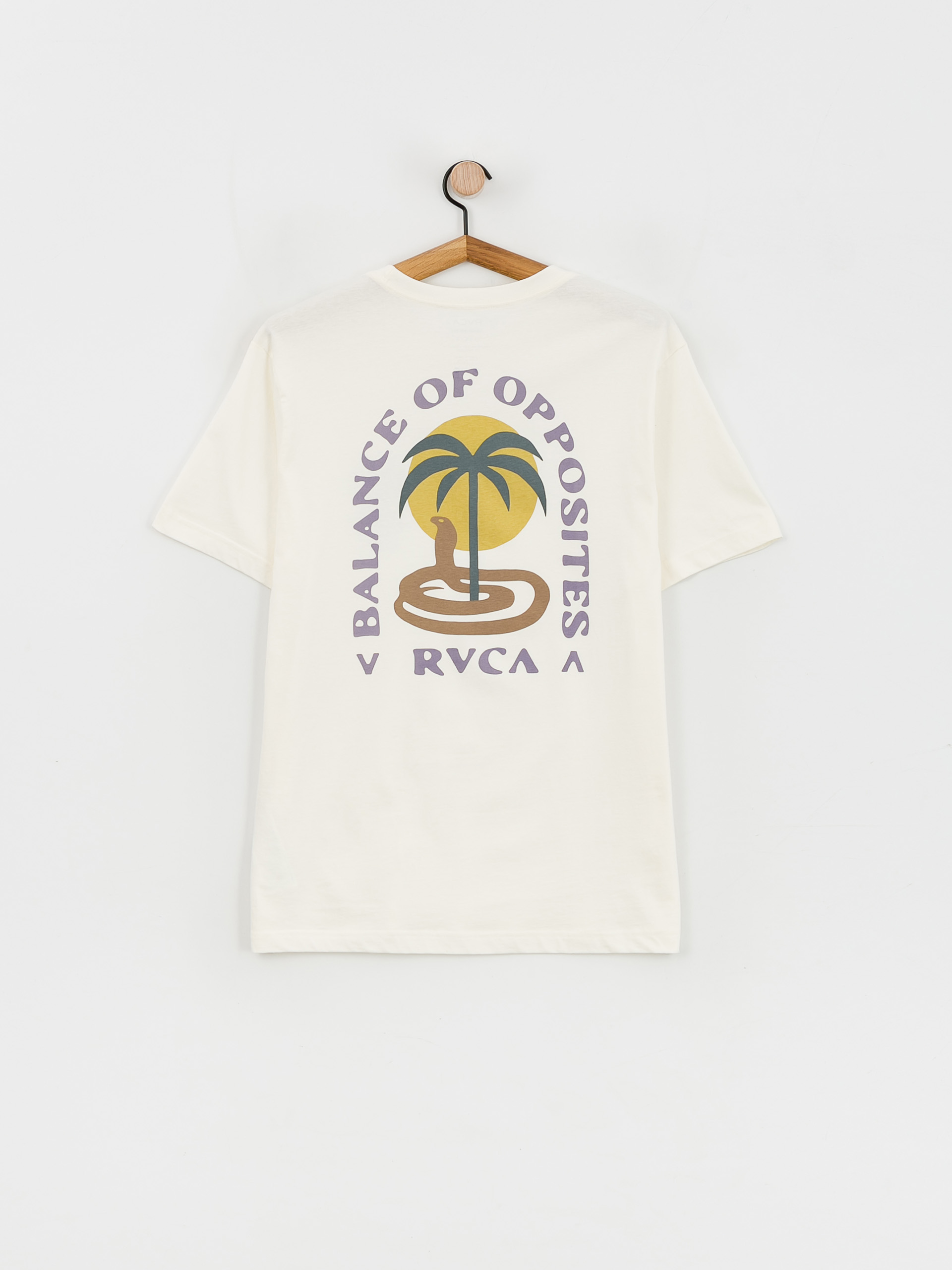 T-shirt RVCA Cobra Mirage (antique white)