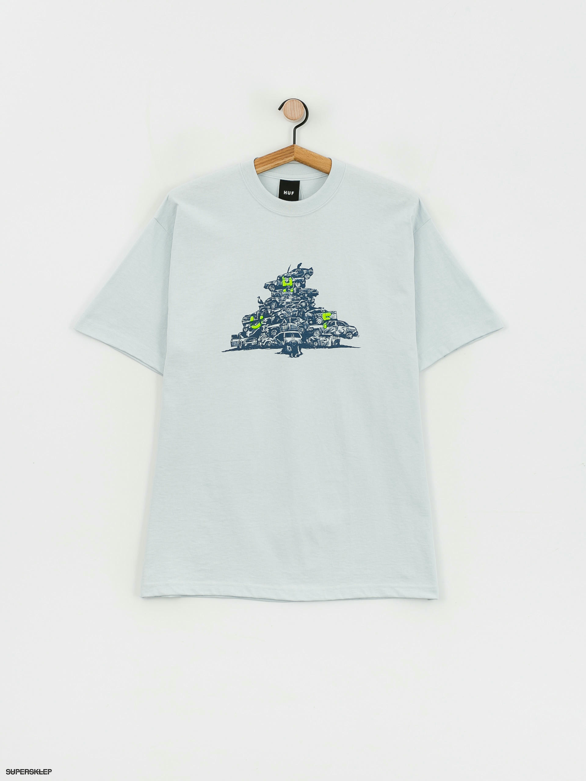 Huf t outlet shirt weed