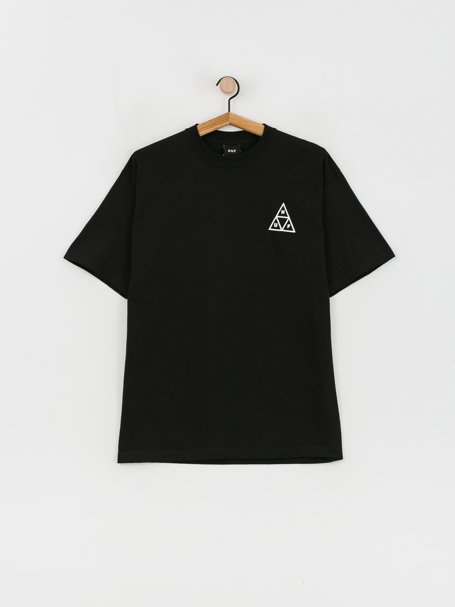 T-shirt HUF Triple Triangle (black)