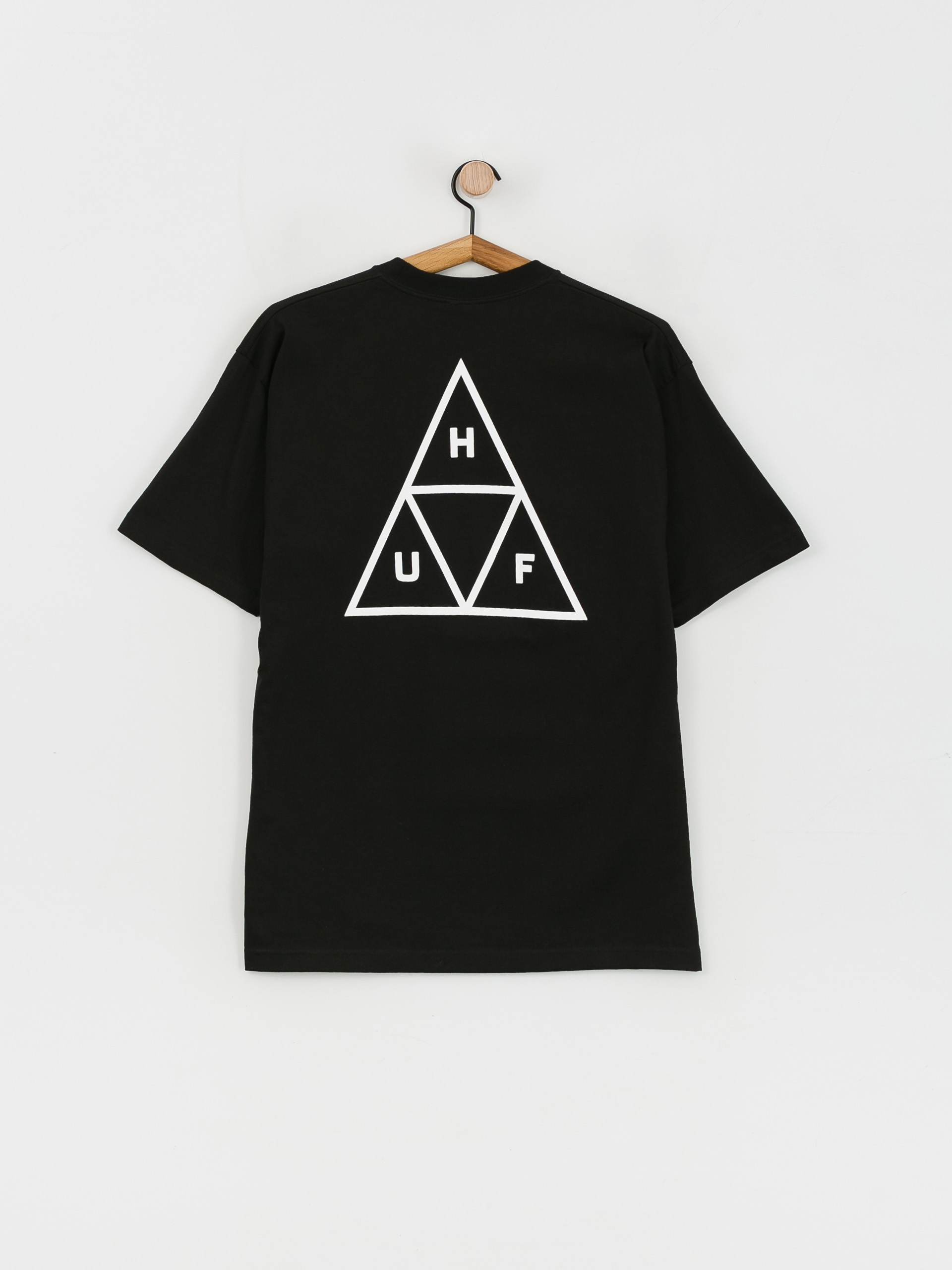 T-shirt HUF Triple Triangle (black)