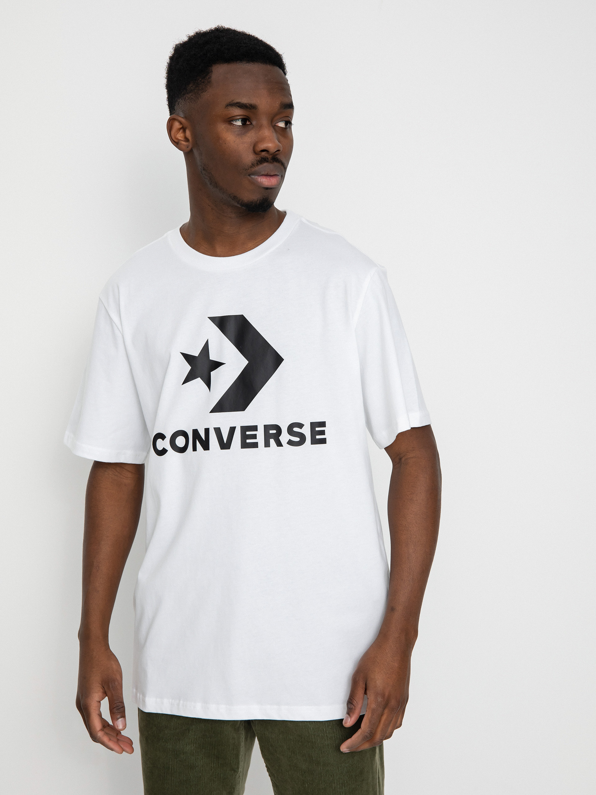 T-shirt Converse Large Logo St Chev (white)