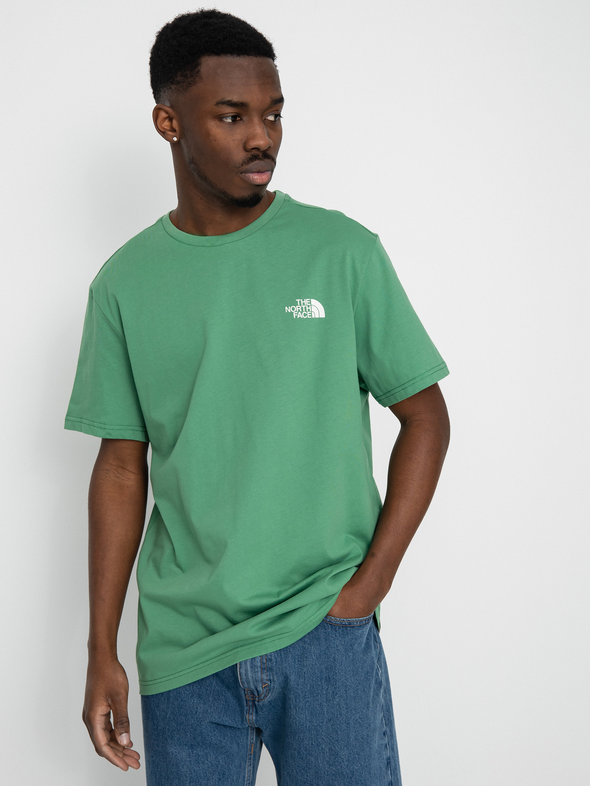 T-shirt The North Face Simple Dome (deep grass green)
