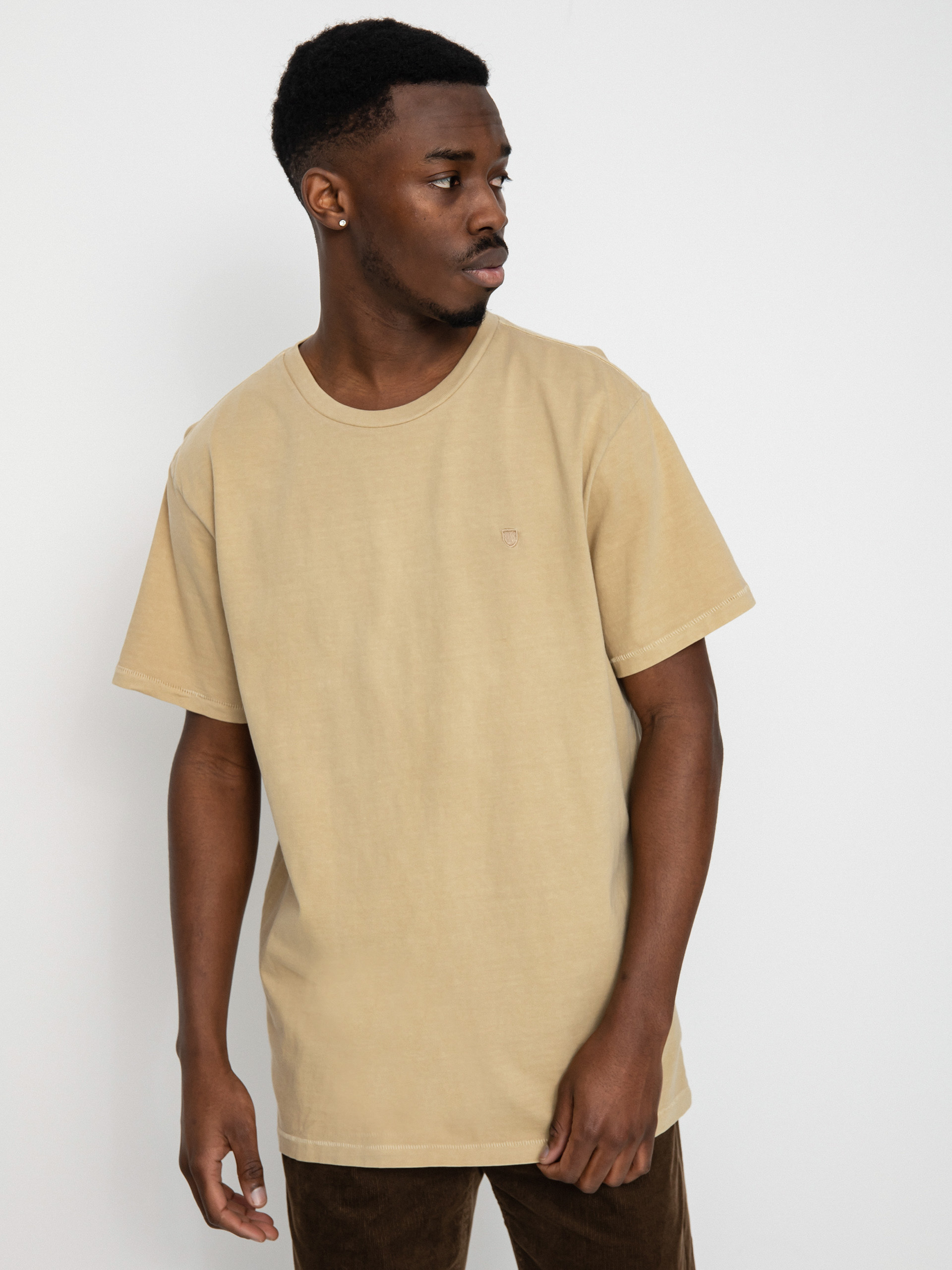 T-shirt Brixton Vintage Reserve (sand vintage wash)
