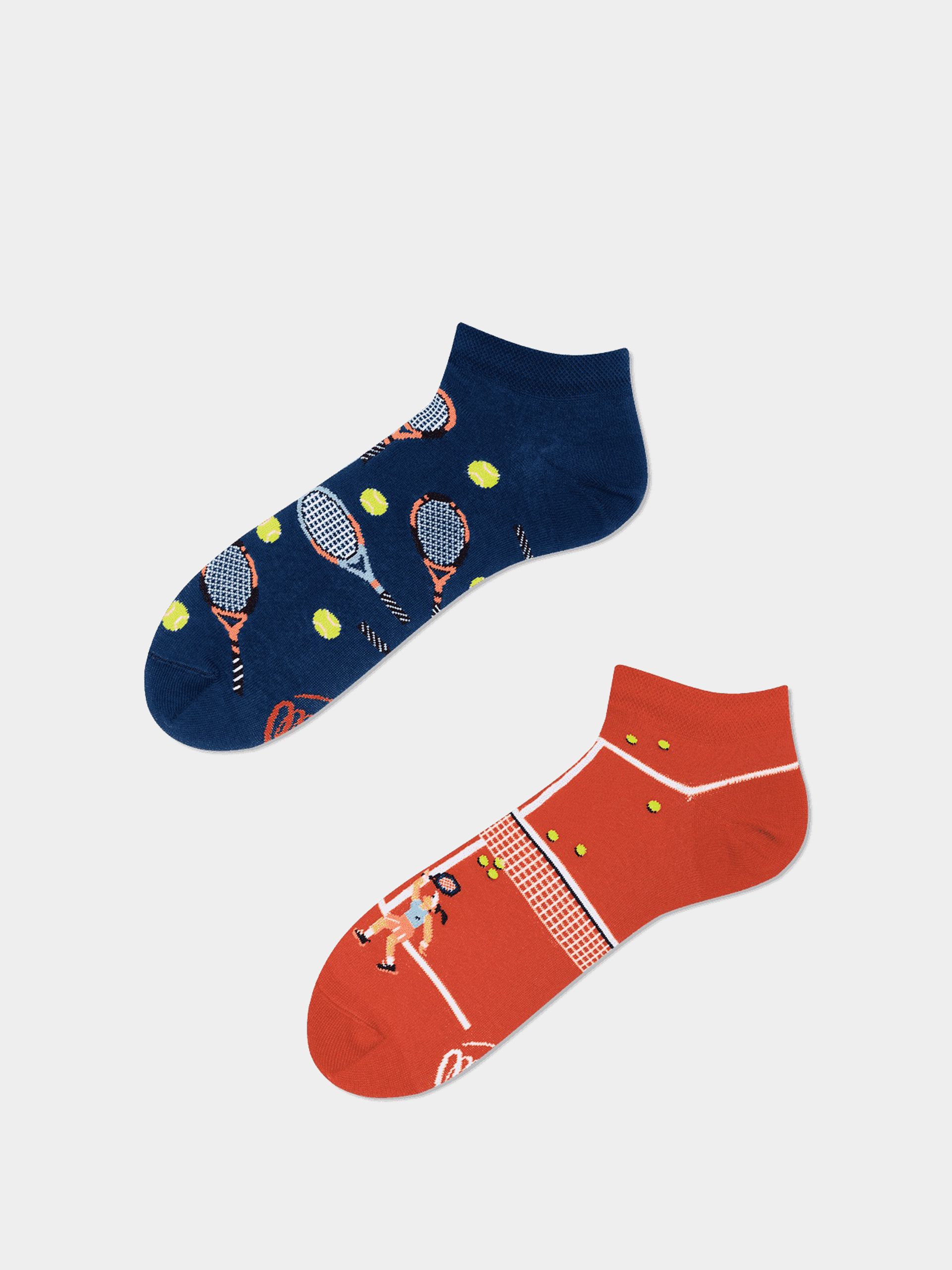 Skarpetki Many Mornings Grand Slam Low (navy/brick)