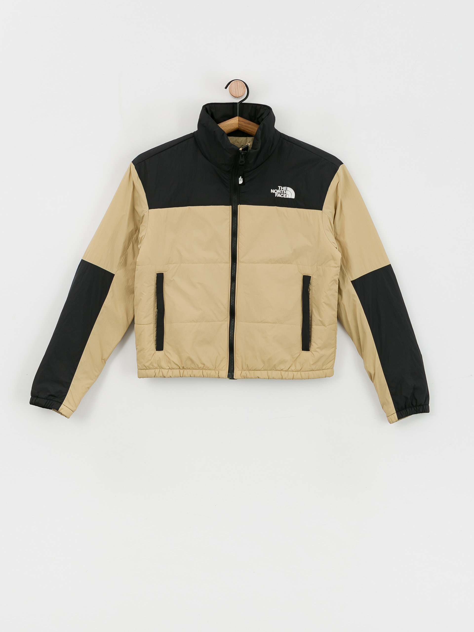 Kurtka The North Face Guniwei Puffer Wmn (khaki stone/tnf black)