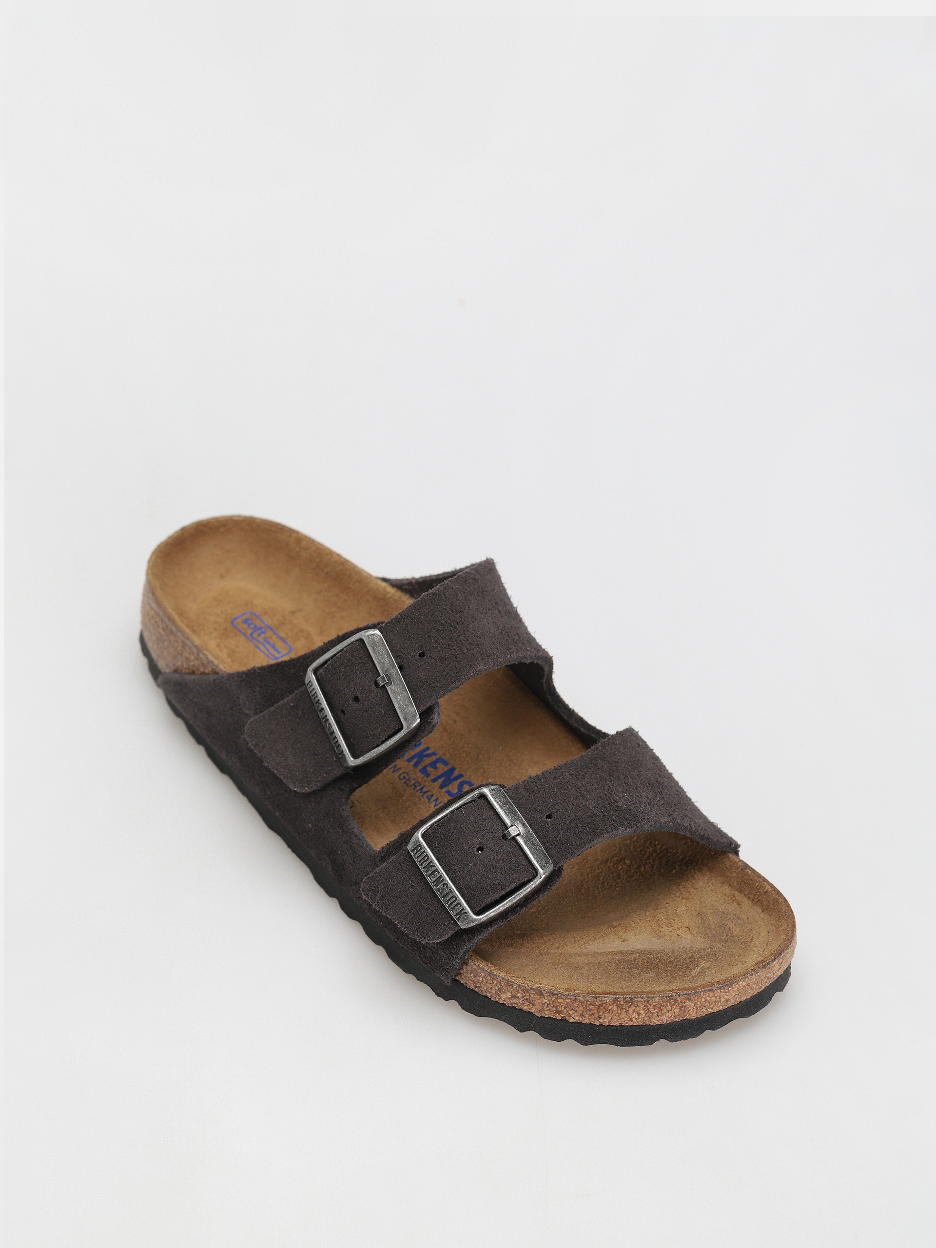 Klapki Birkenstock Arizona Suede Narrow Wmn (velvet grey)