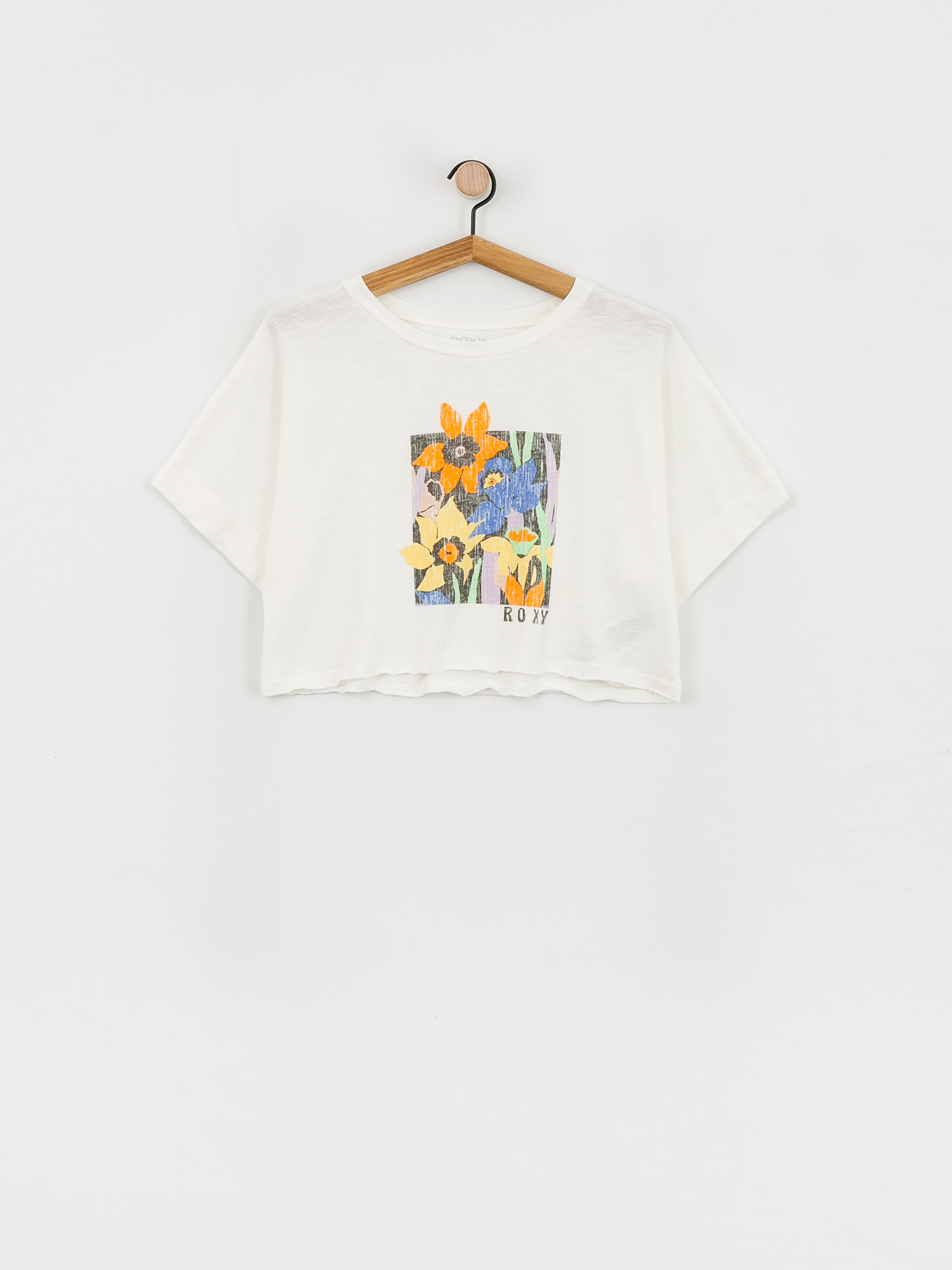 T-shirt Roxy Tiki & Surf Tee B Wmn (snow white)