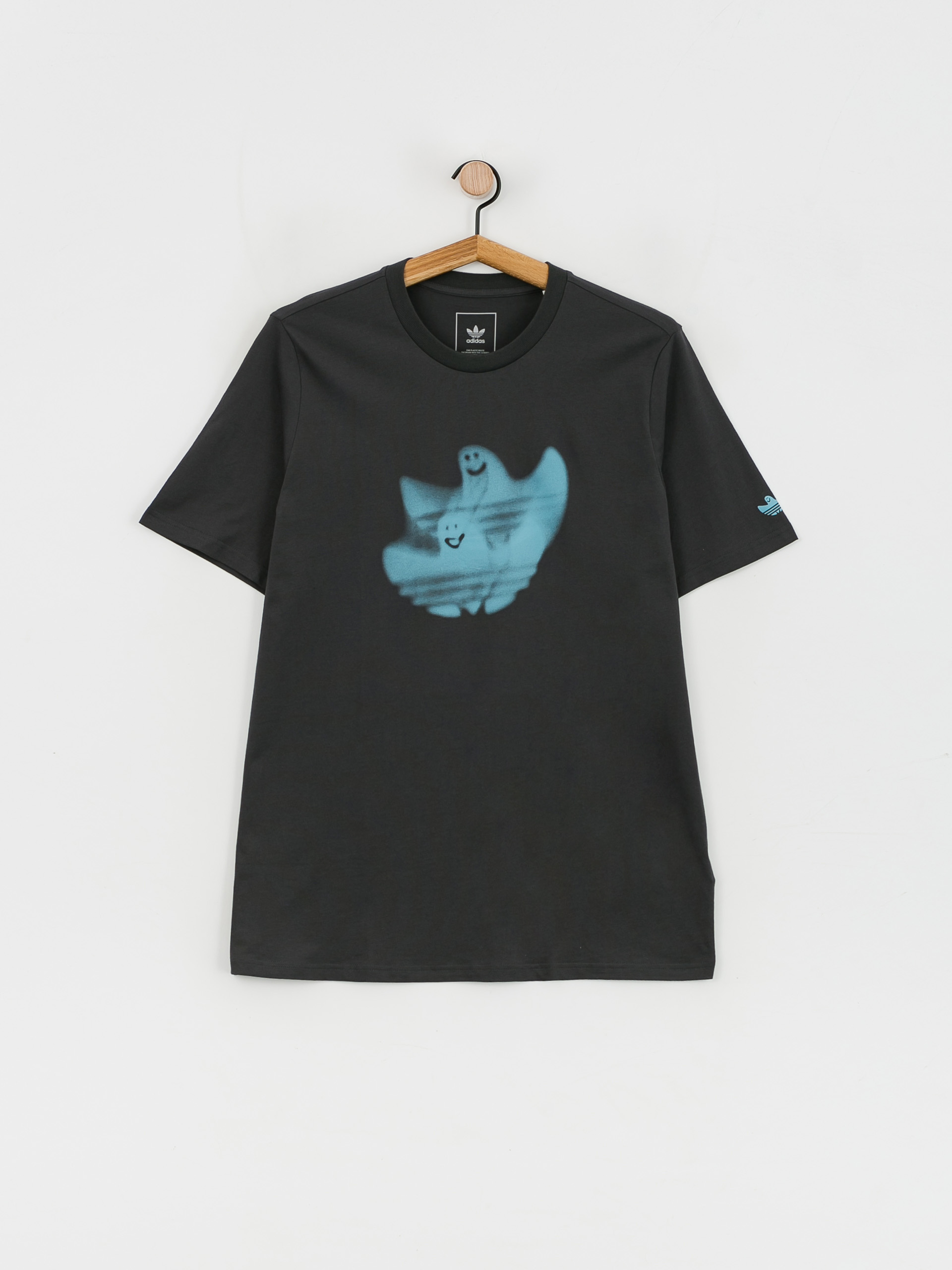 T-shirt adidas Shmoo Logo (carbon/preblu)