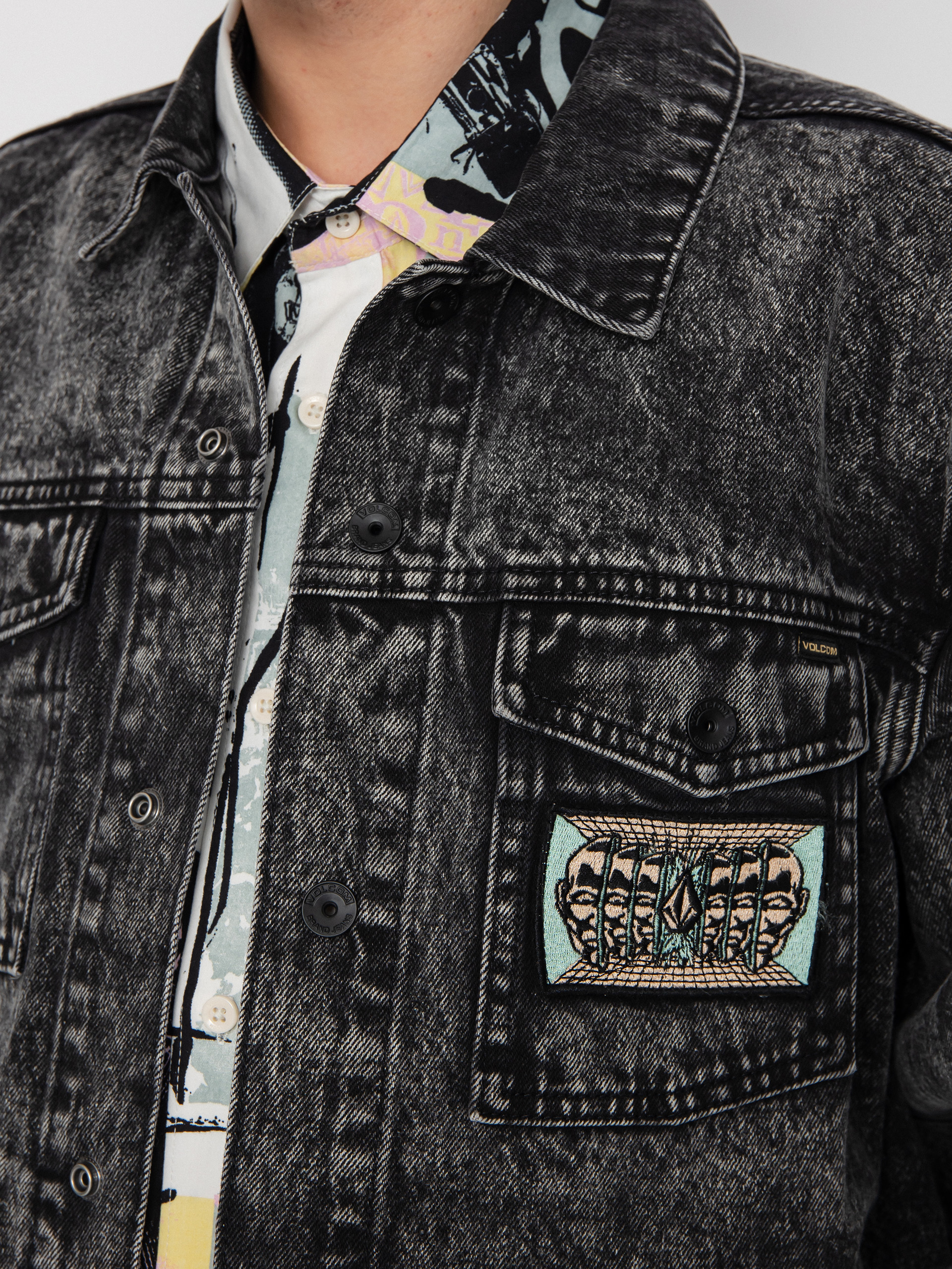 Kurtka Volcom Mind Invasion (black)