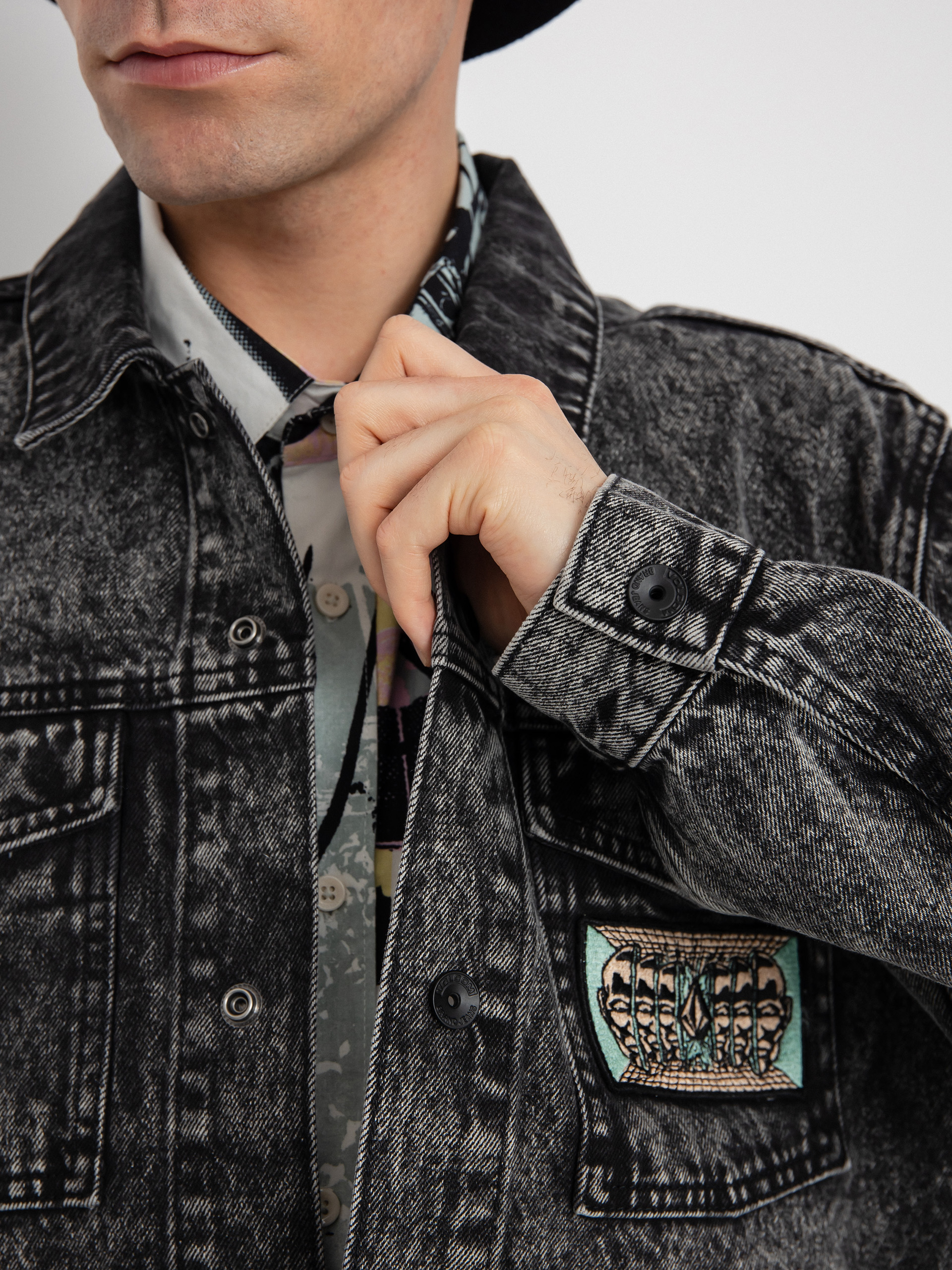 Kurtka Volcom Mind Invasion (black)