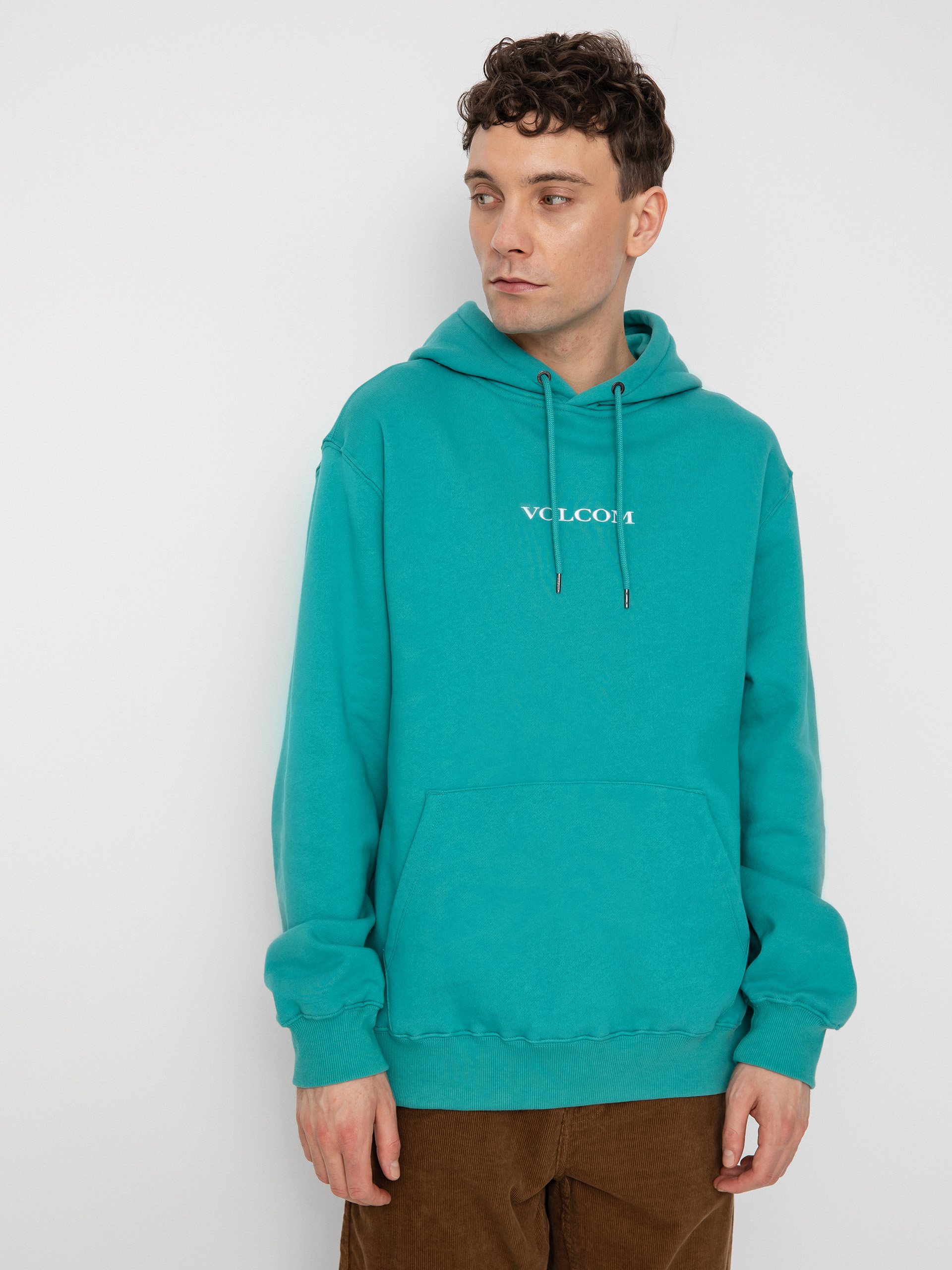 Bluza z kapturem Volcom Volcom Stone HD (temple teal)