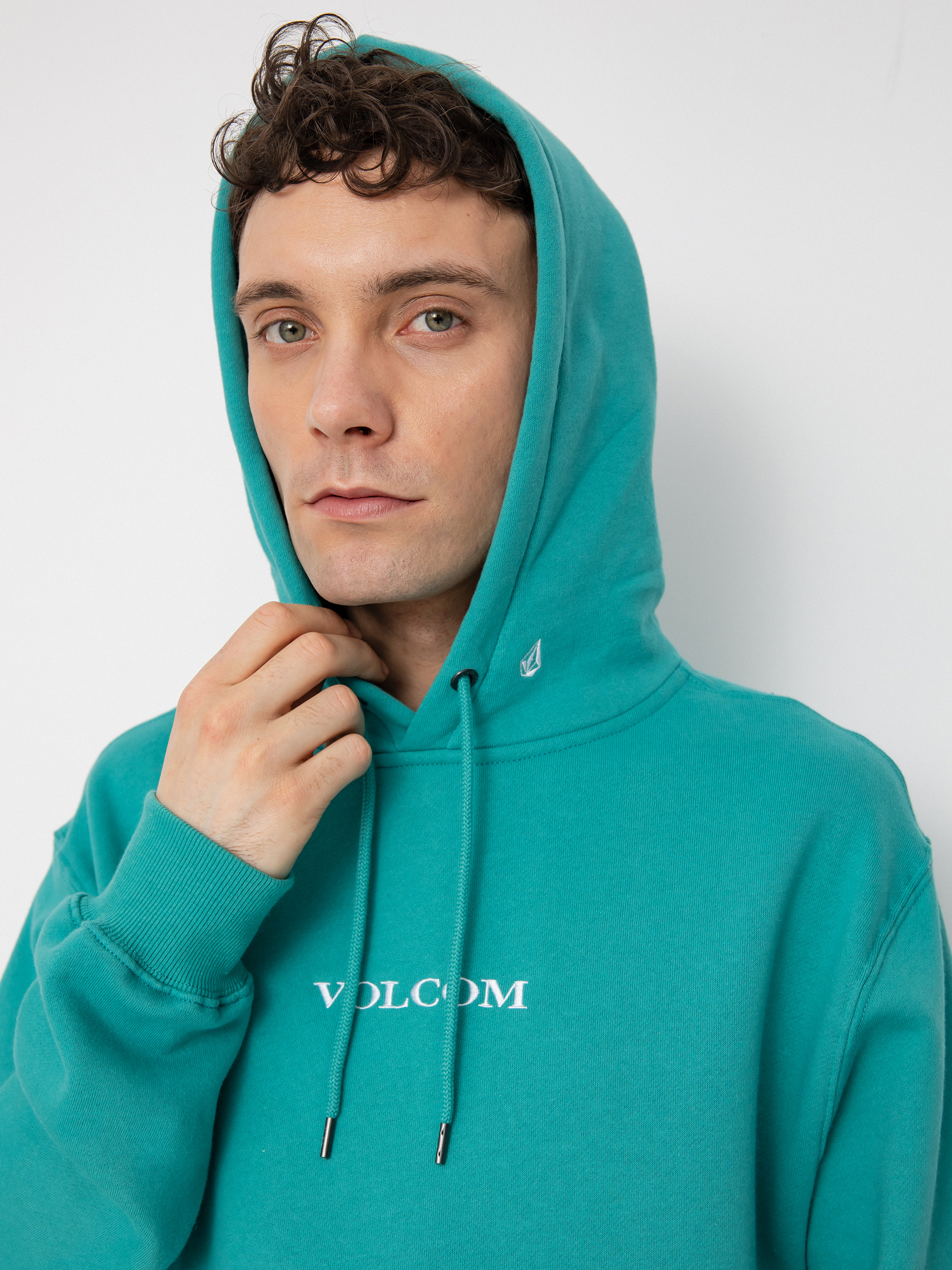 Bluza z kapturem Volcom Volcom Stone HD (temple teal)