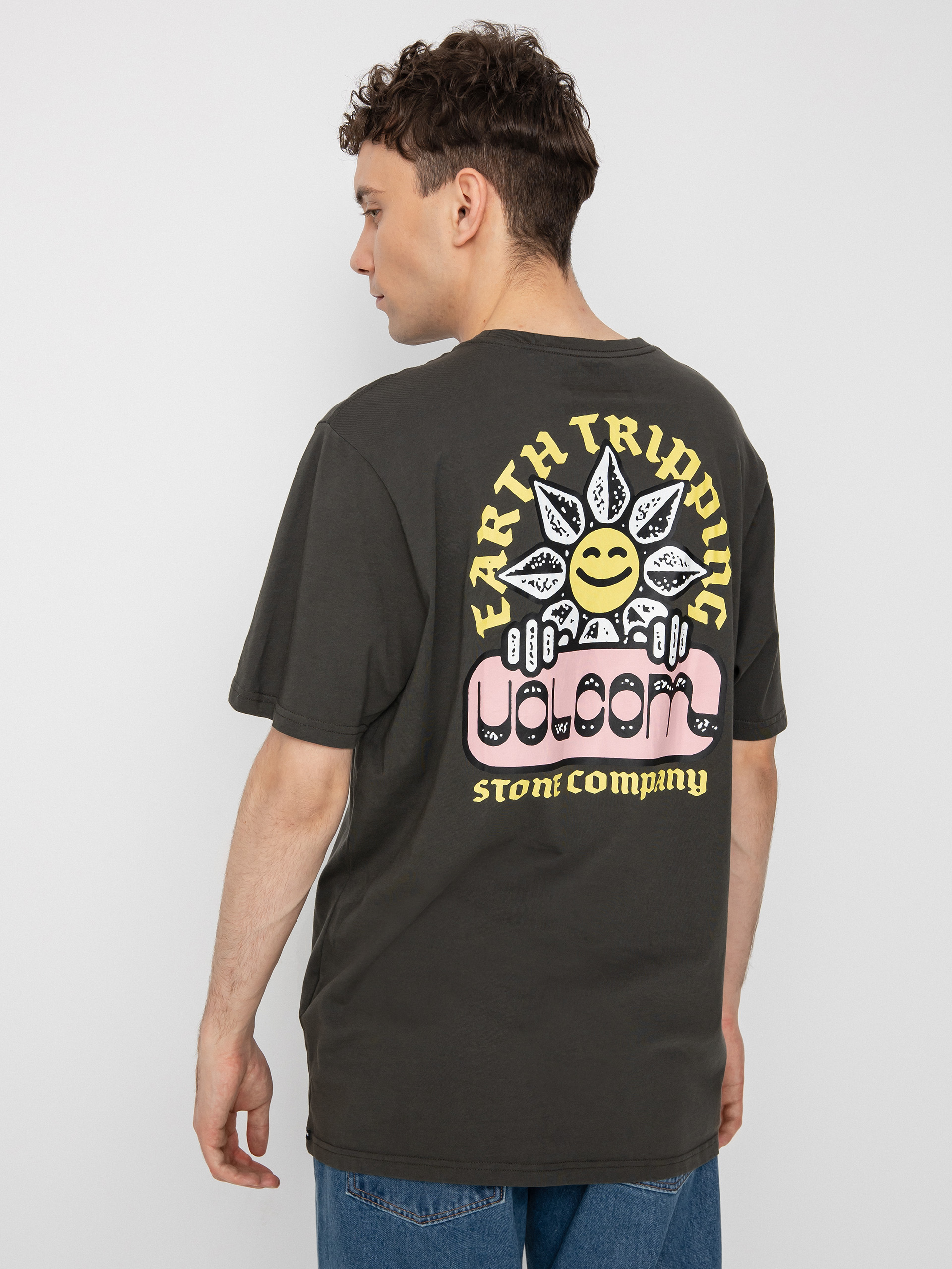 T-shirt Volcom Fty Gardener (rinsed black)