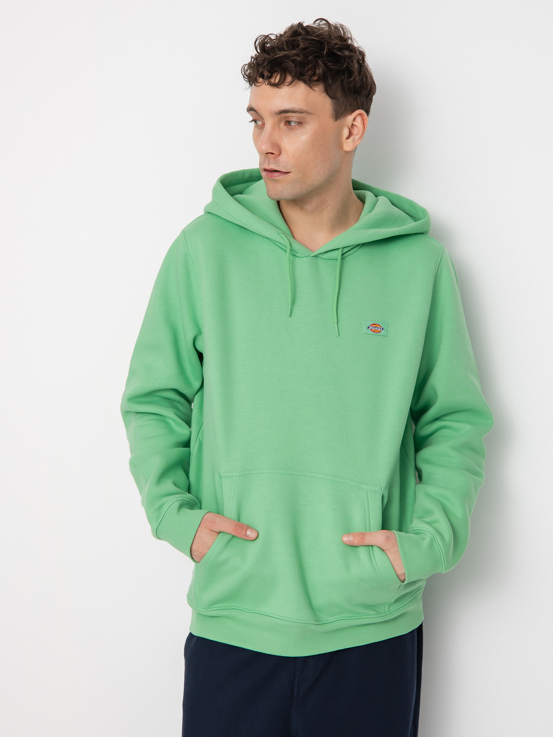 Bluza z kapturem Dickies Oakport HD (apple mint)