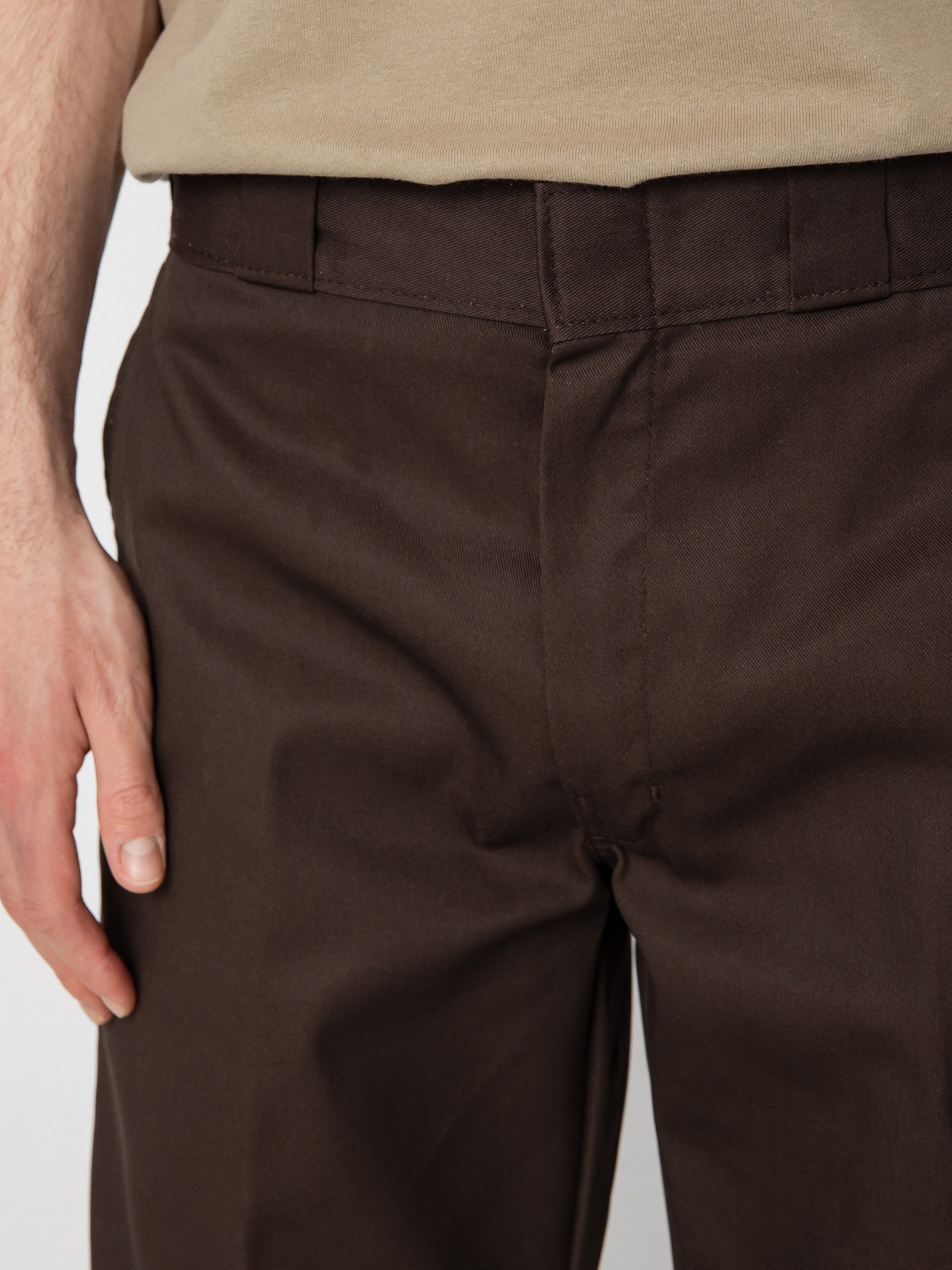 Spodnie Dickies Double Knee (dark brown)