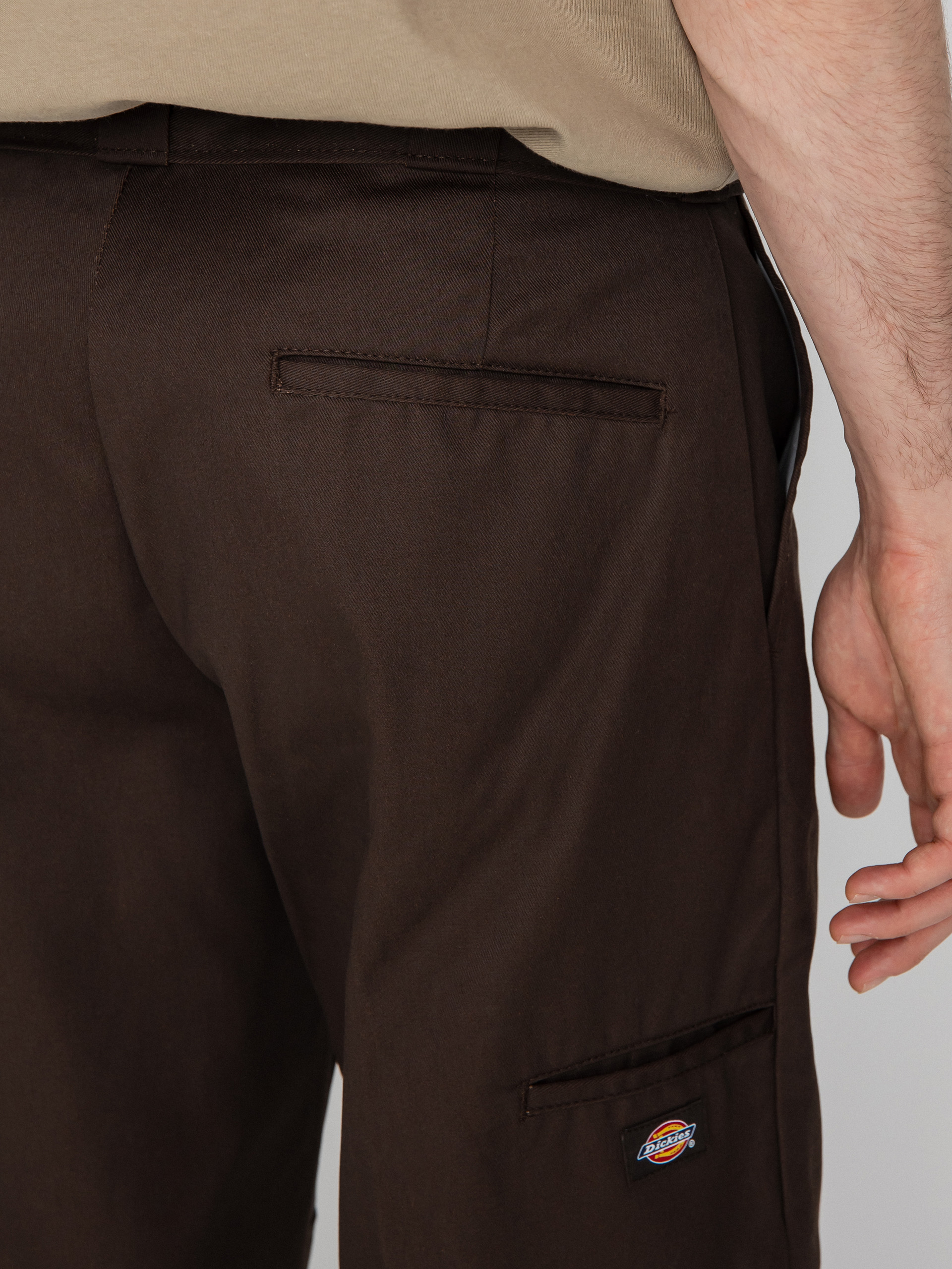Spodnie Dickies Double Knee (dark brown)