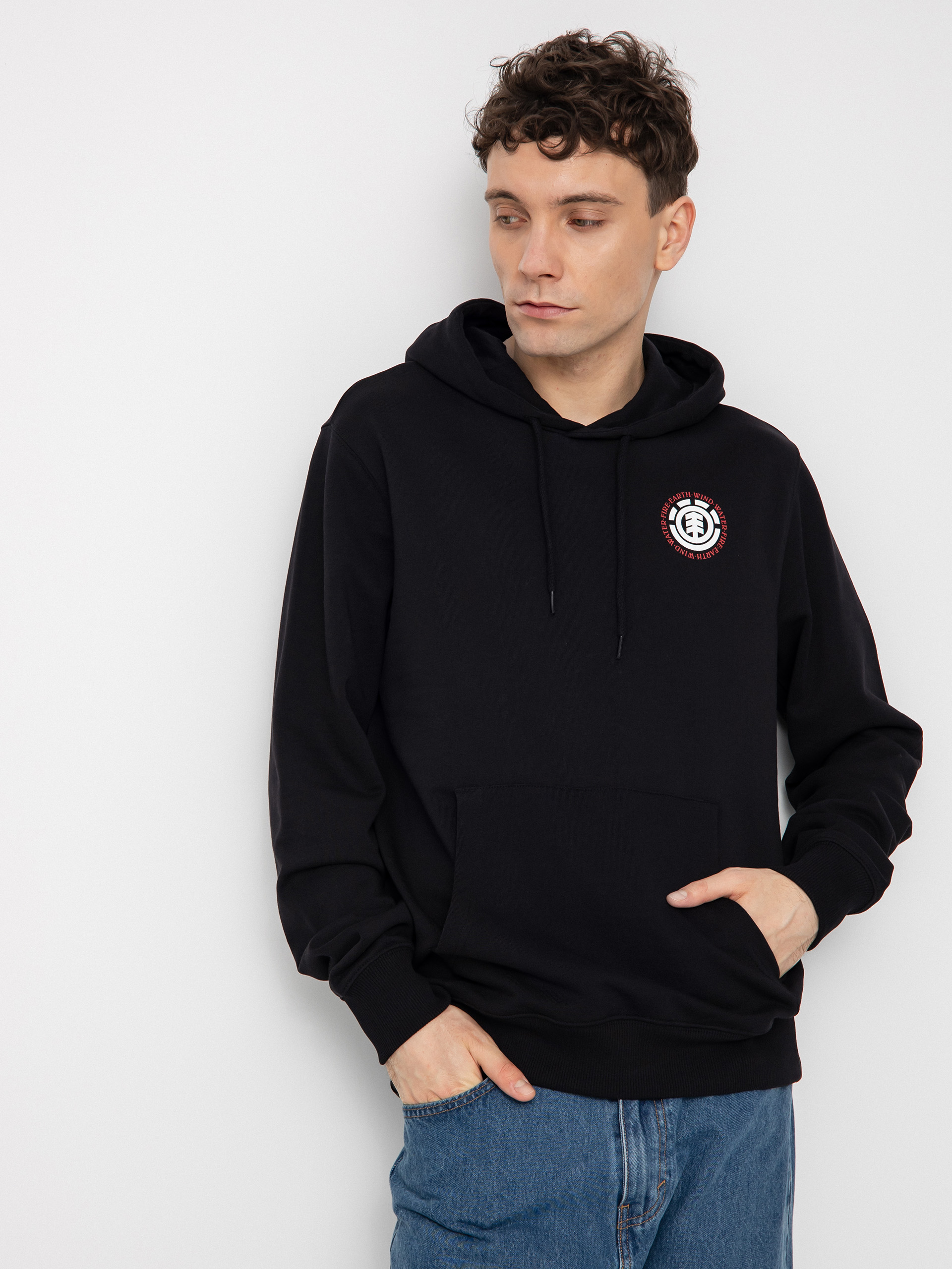 Bluza z kapturem Element Seal Bp HD (flint black)