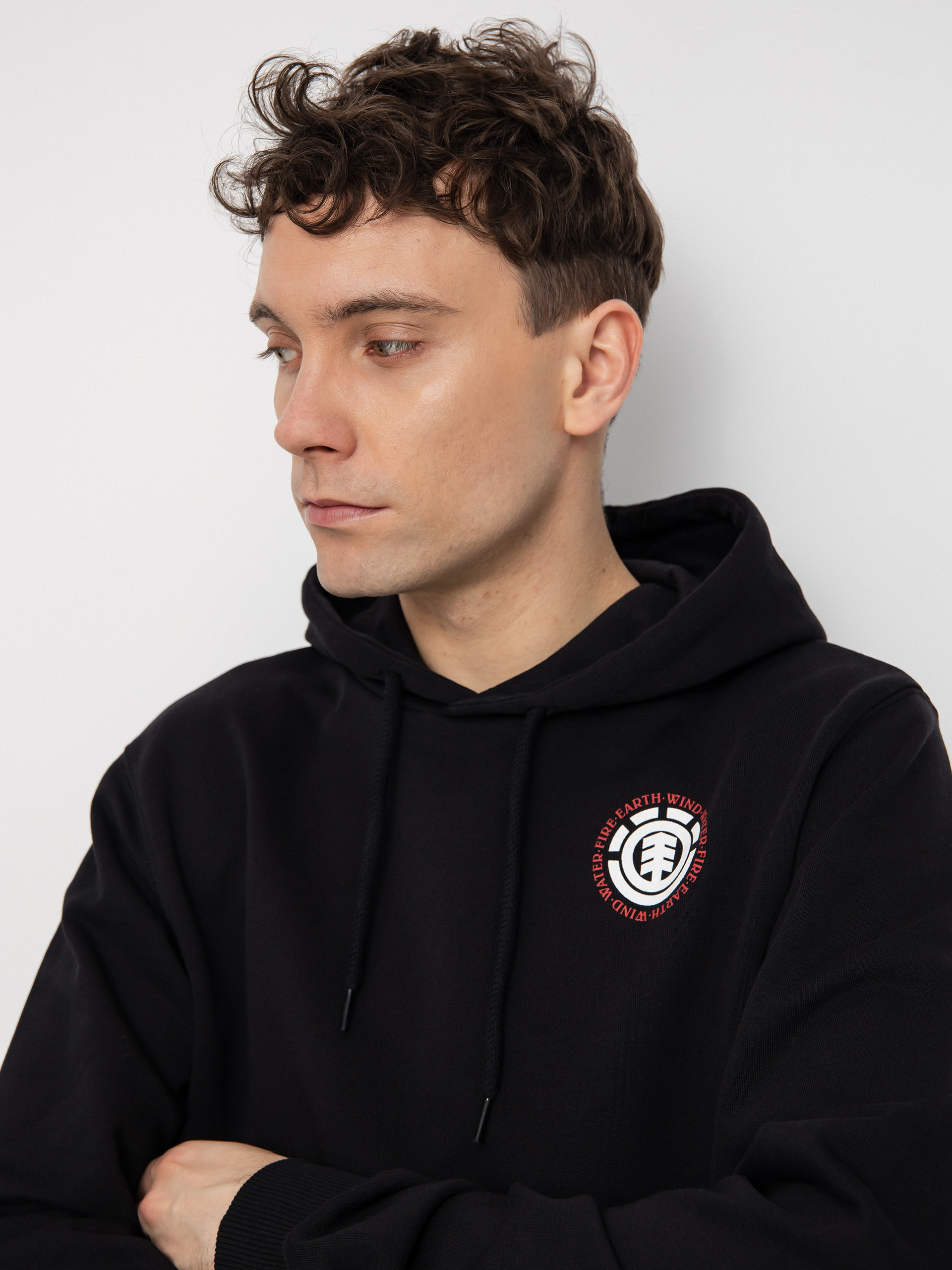 Bluza z kapturem Element Seal Bp HD (flint black)