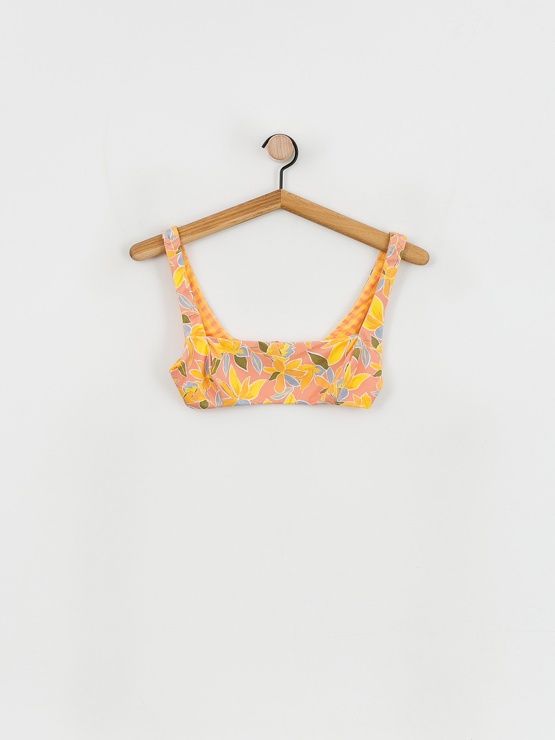 Góra od bikini RVCA Sunkissed Square Nk Bralette R Wmn (lilikoi)
