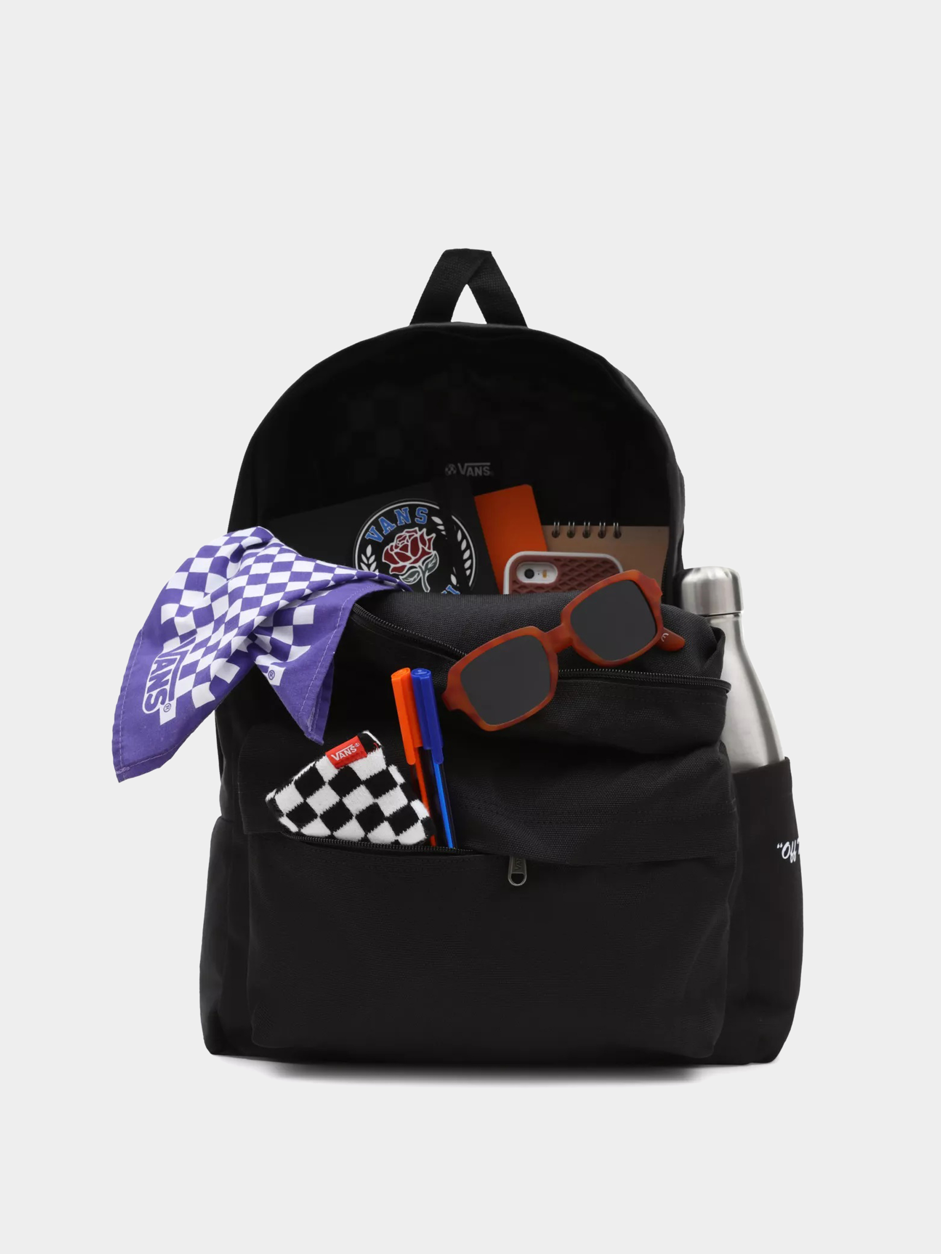 Plecak Vans Old Skool IIII (black/old gold)