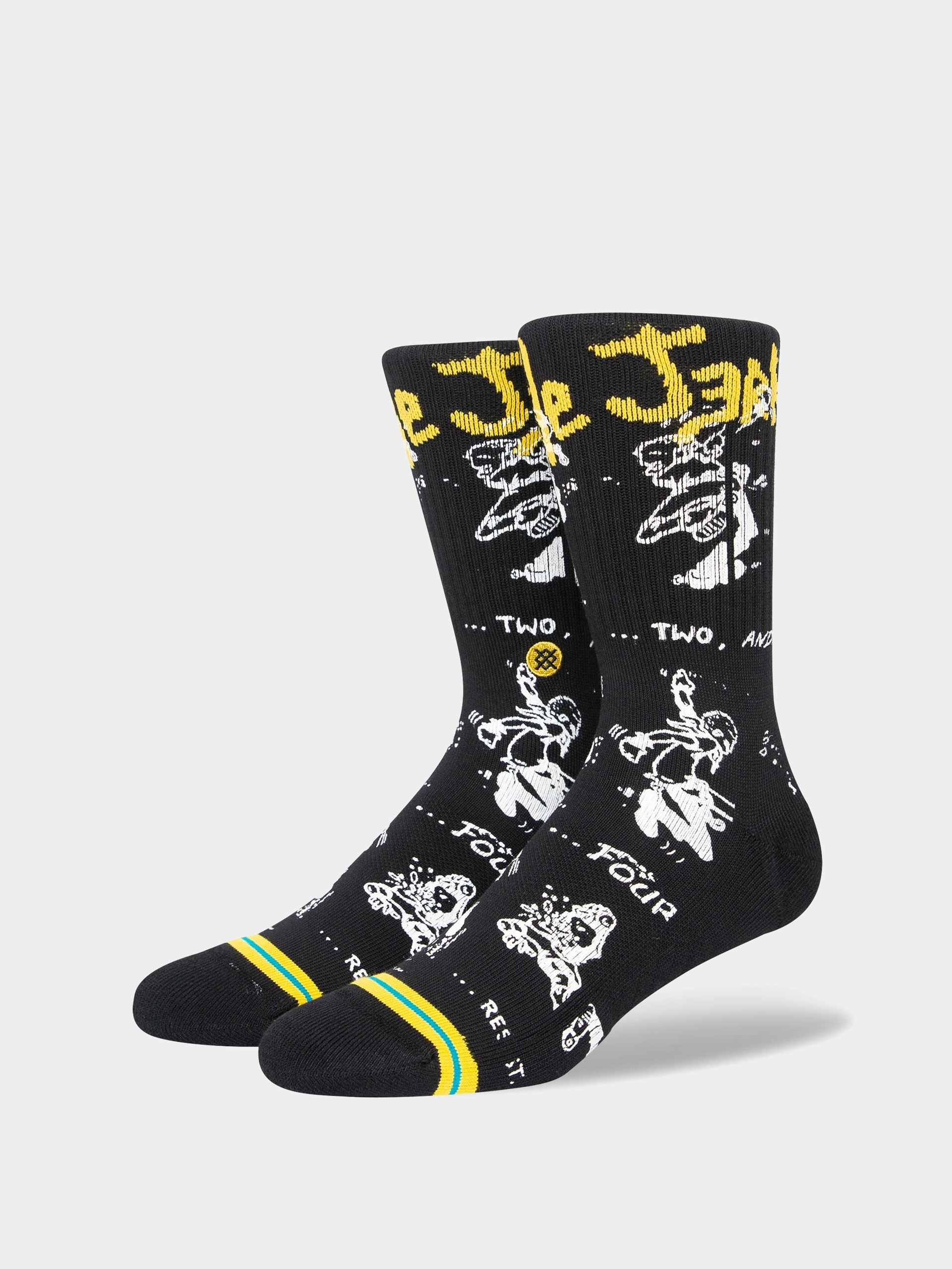 Skarpetki Stance Circle Jerks (yellow)